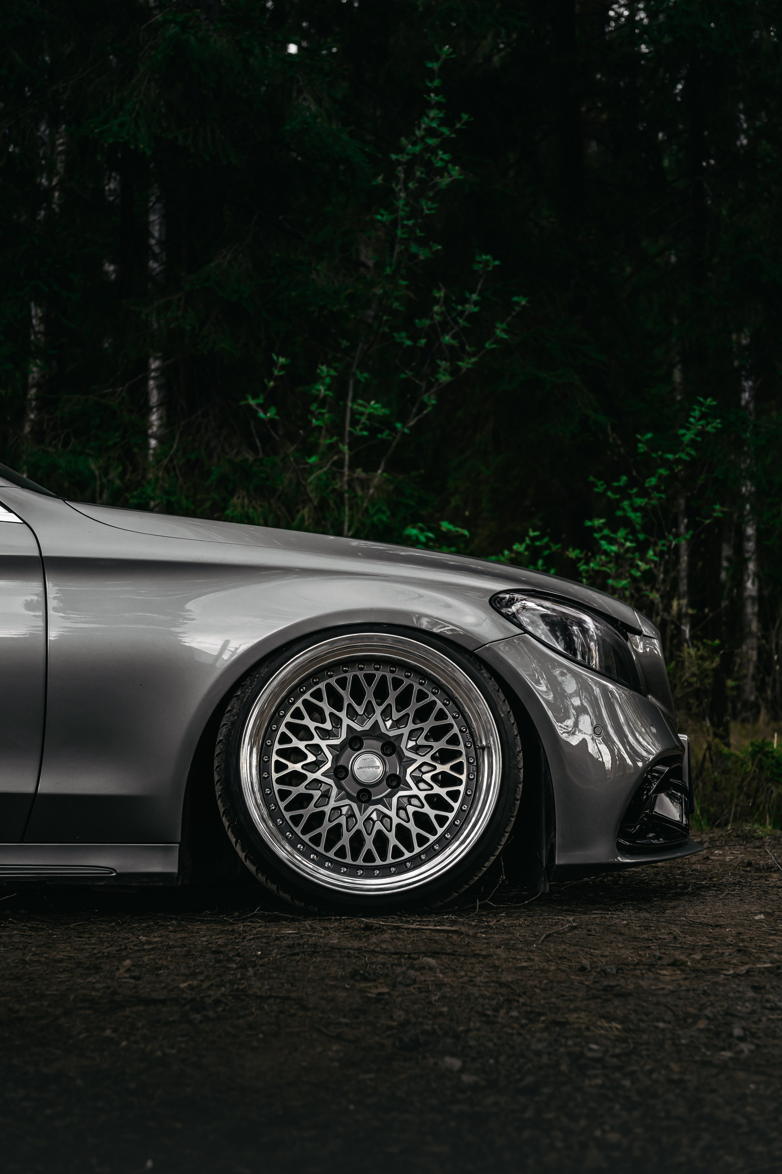 Mercedes benz stance. Opasnophoto