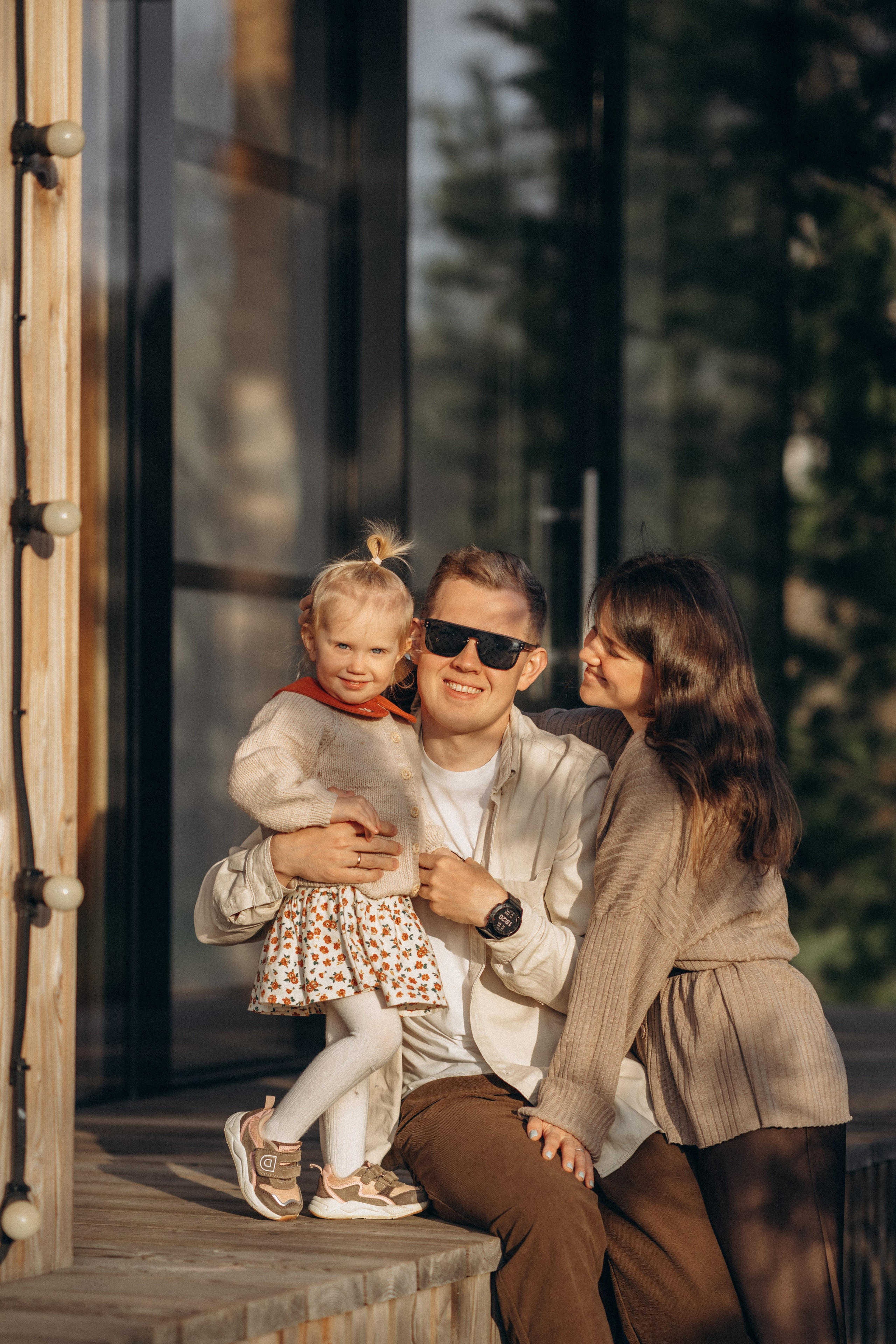 Стеша и её родители. Семейный и детский фотограф Москва Дарья Бугра