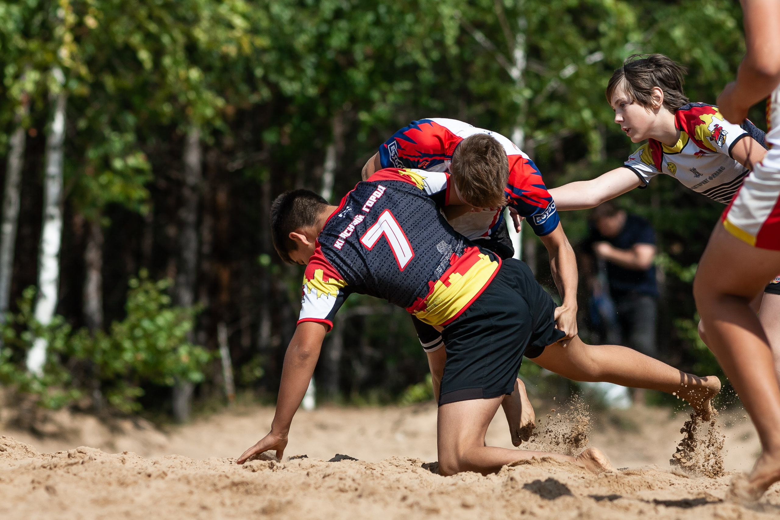 «Кубок «Молота» по пляжному Регби. Фотография