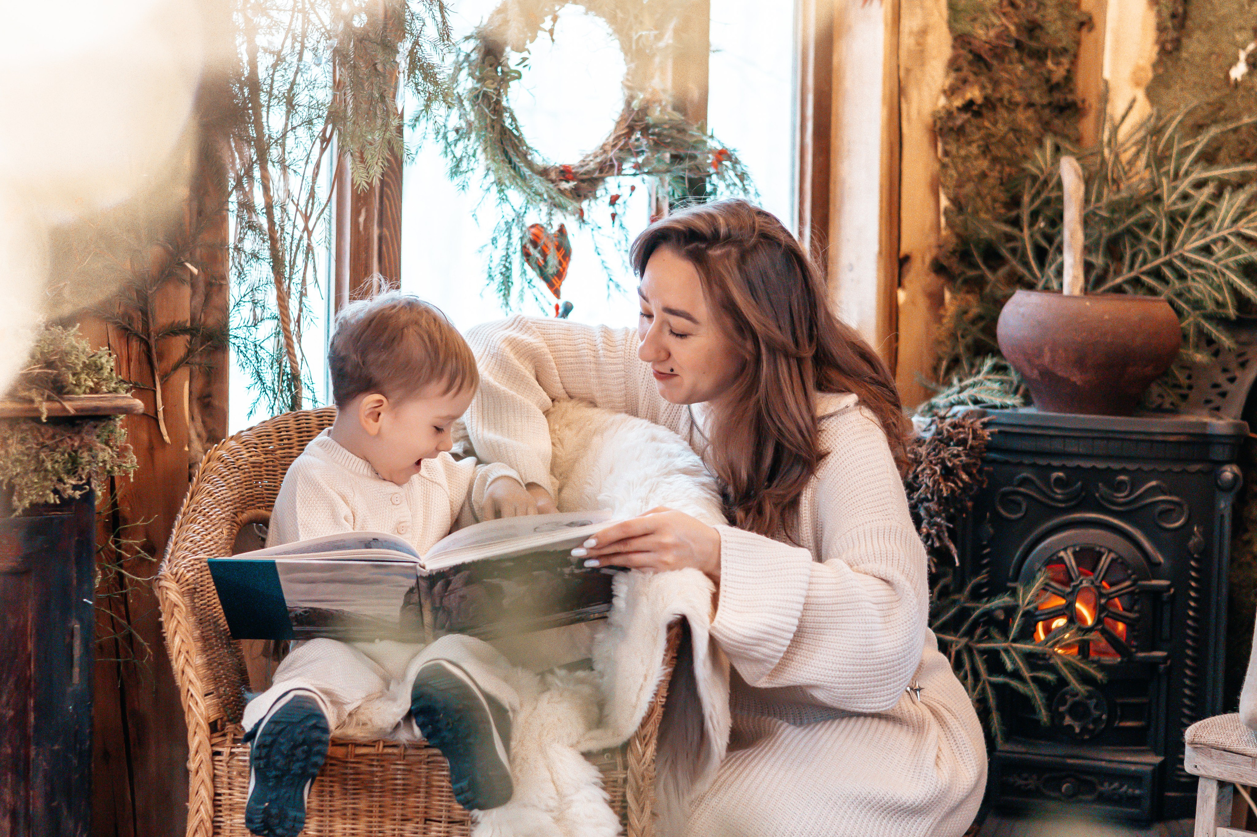 Семейная новогодняя фотосессия, Екатеринбург. Фотограф в Екатеринбурге Пойгина Елена