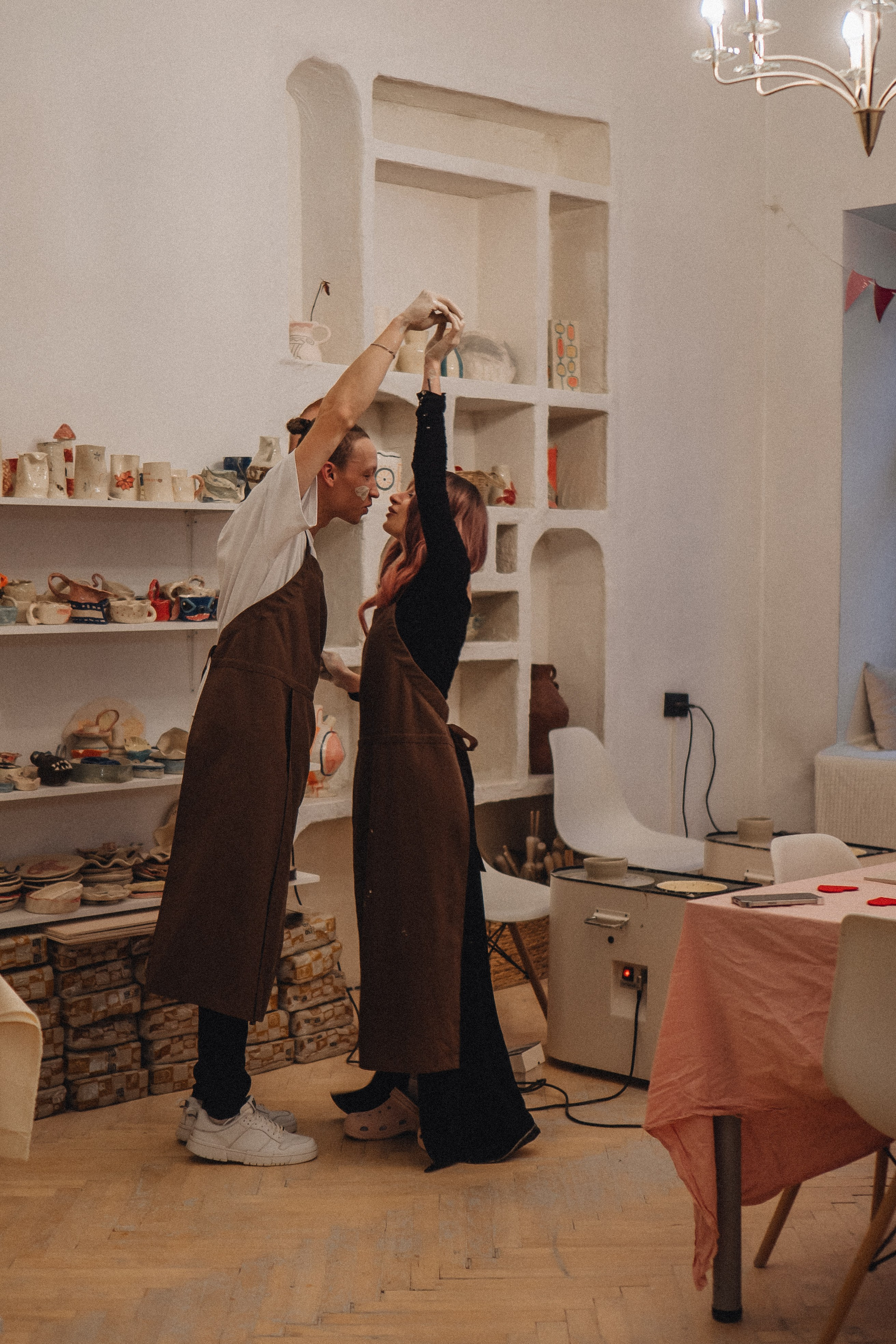 СВИДАНИЕ В ГОНЧАРНОЙ МАСТЕРСКОЙ. Профессиональный фотограф, Санкт-Петербург — Виктория Богомолова