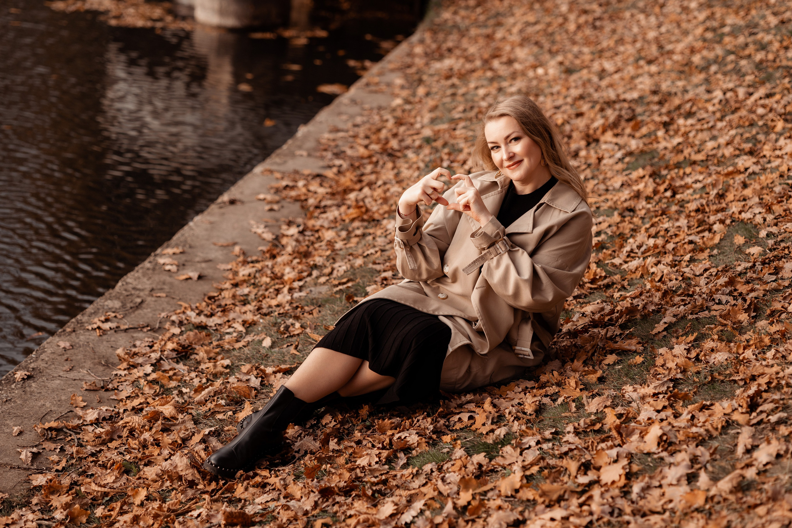 Прогулка по Амалиенау осень. Фотограф в Калининграде свадебная фотография, репортажная, фотосессии