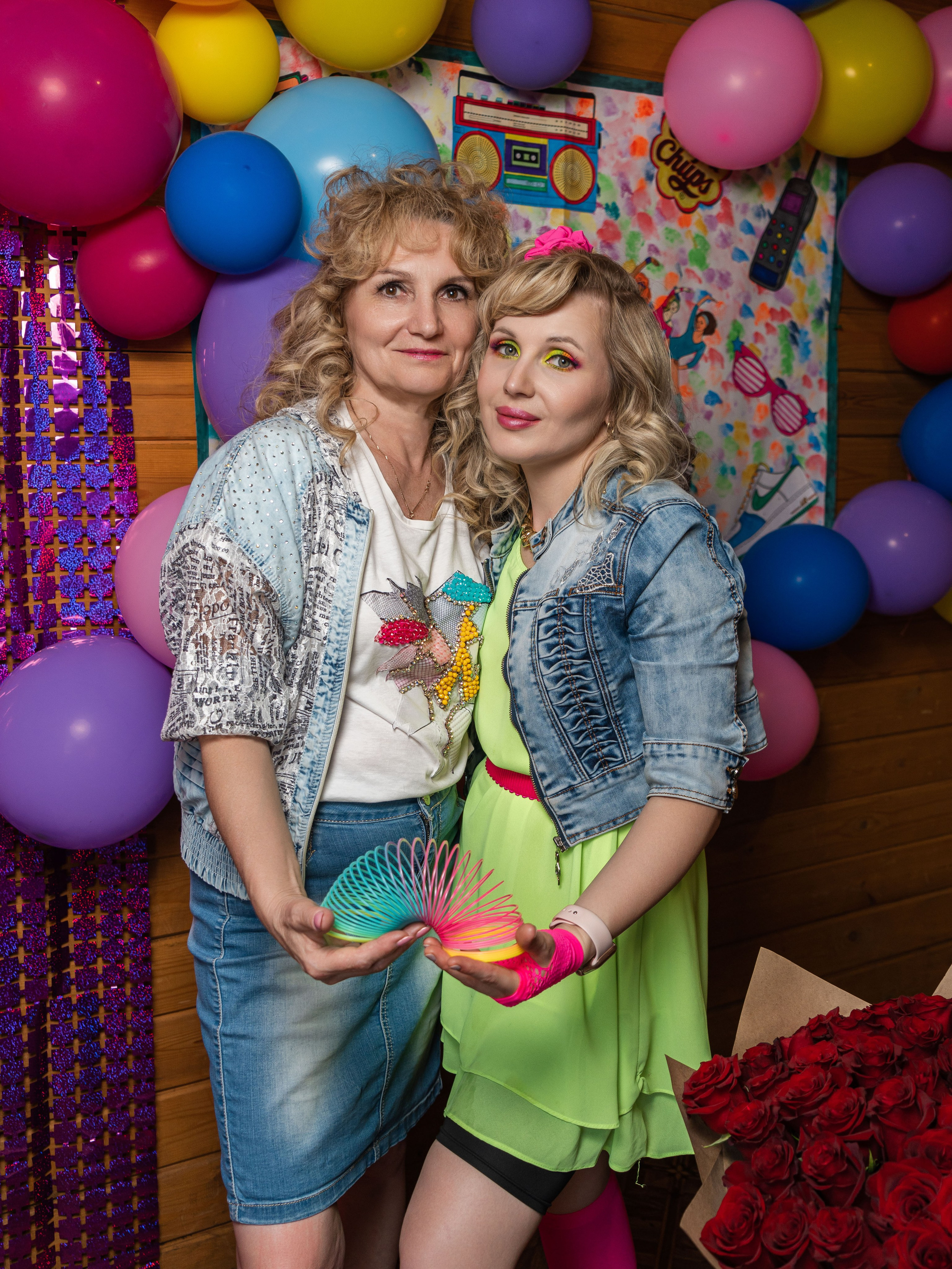 День рождения в стиле 90х. Фотограф Москва