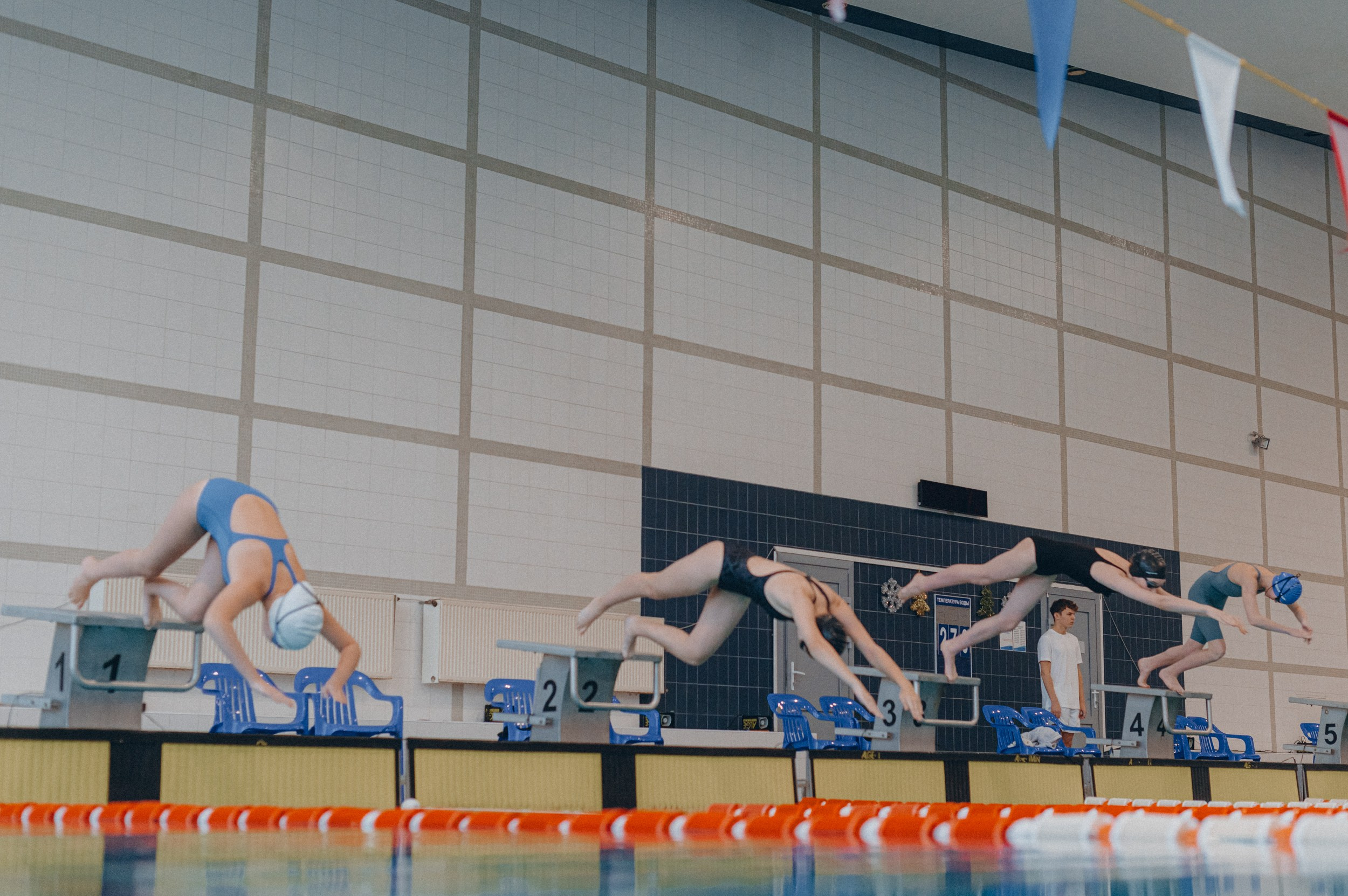 «Новогодние заплывы» в СОЦ «Зодчий». Фотограф Дмитрий Пименов