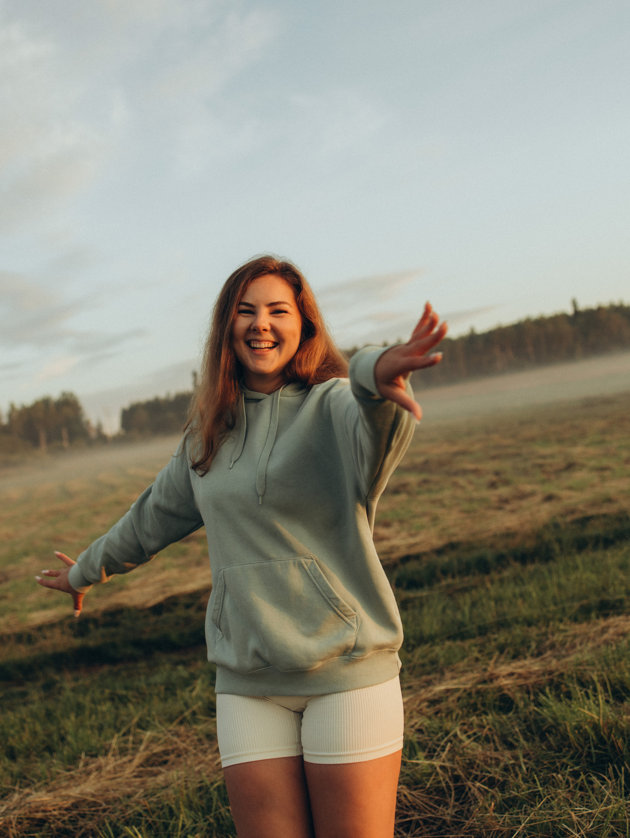 Маша на рассвете. Фотограф Углич и Ярославль Ольга Тятюшкина