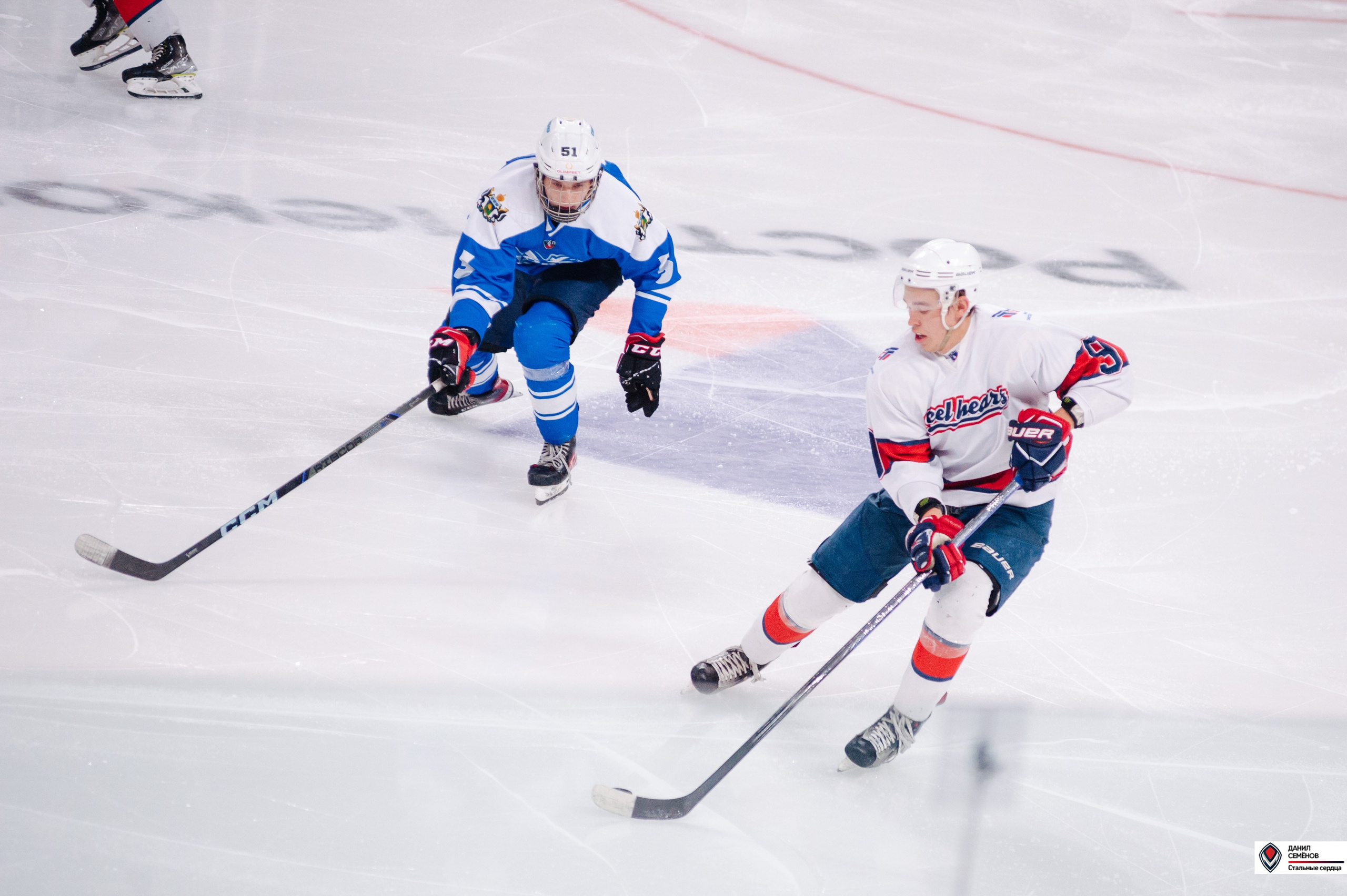 Чемпионат СХЛ. Стальные сердца — Газовик. Фотограф Магнитогорск Данил Семенов