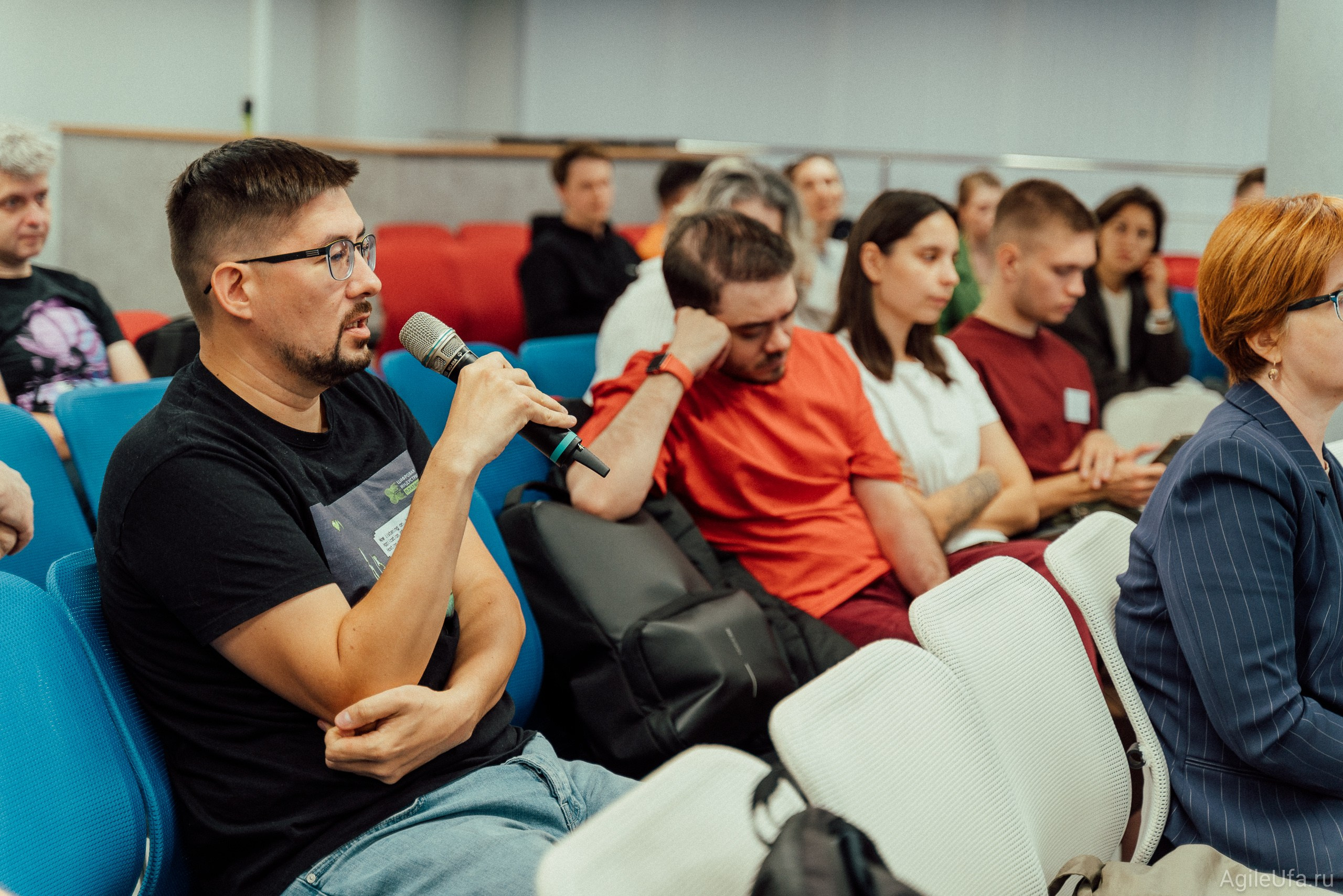 Митап Life in Agile: Здоровье, дело, страсть! — 12 сентября 2024. Фотограф Шибков Константин