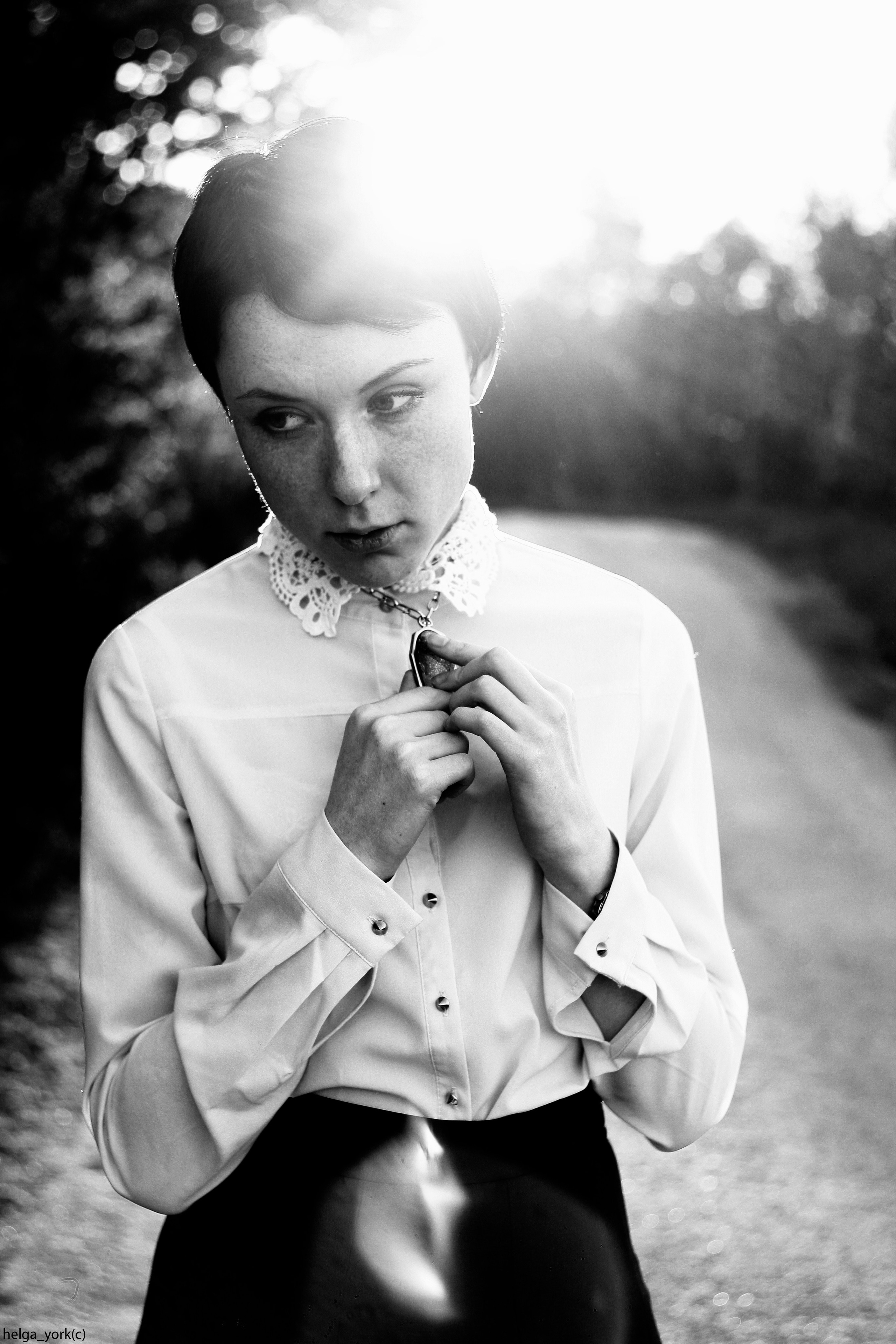 Портреты (чб). Фотохудожник Хельга Йорк