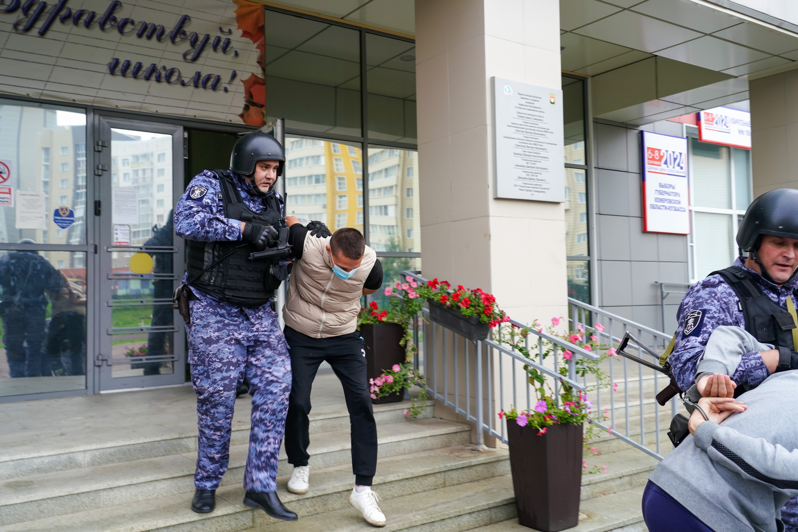 Всероссийские учения по антитеррористической угрозе. Фотограф Кемерово