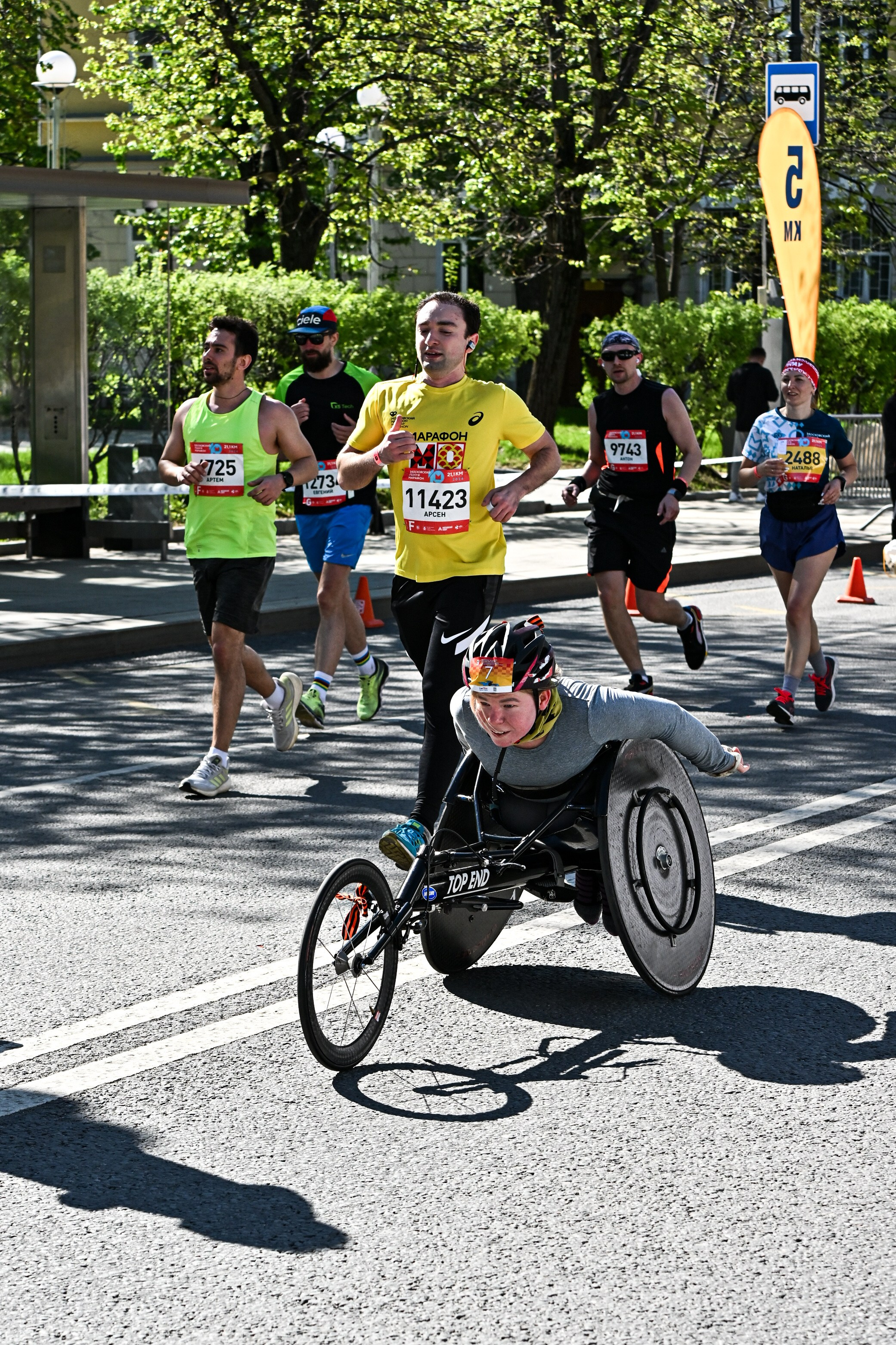 Бег. Фотограф Владимир Муренков в Москве