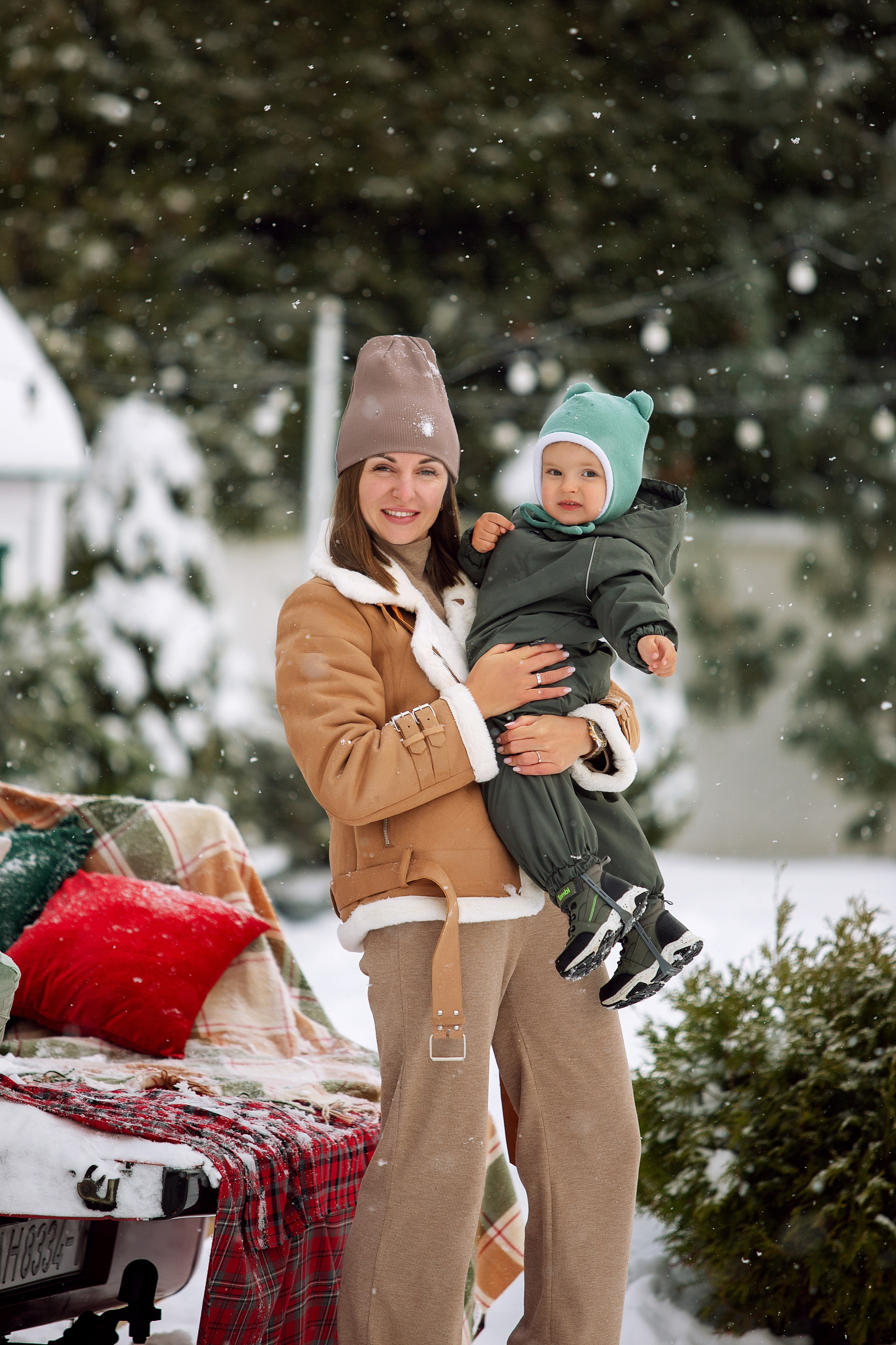 РОМА новогодняя фотосессия. Фотограф новорожденных Оксана Полевская