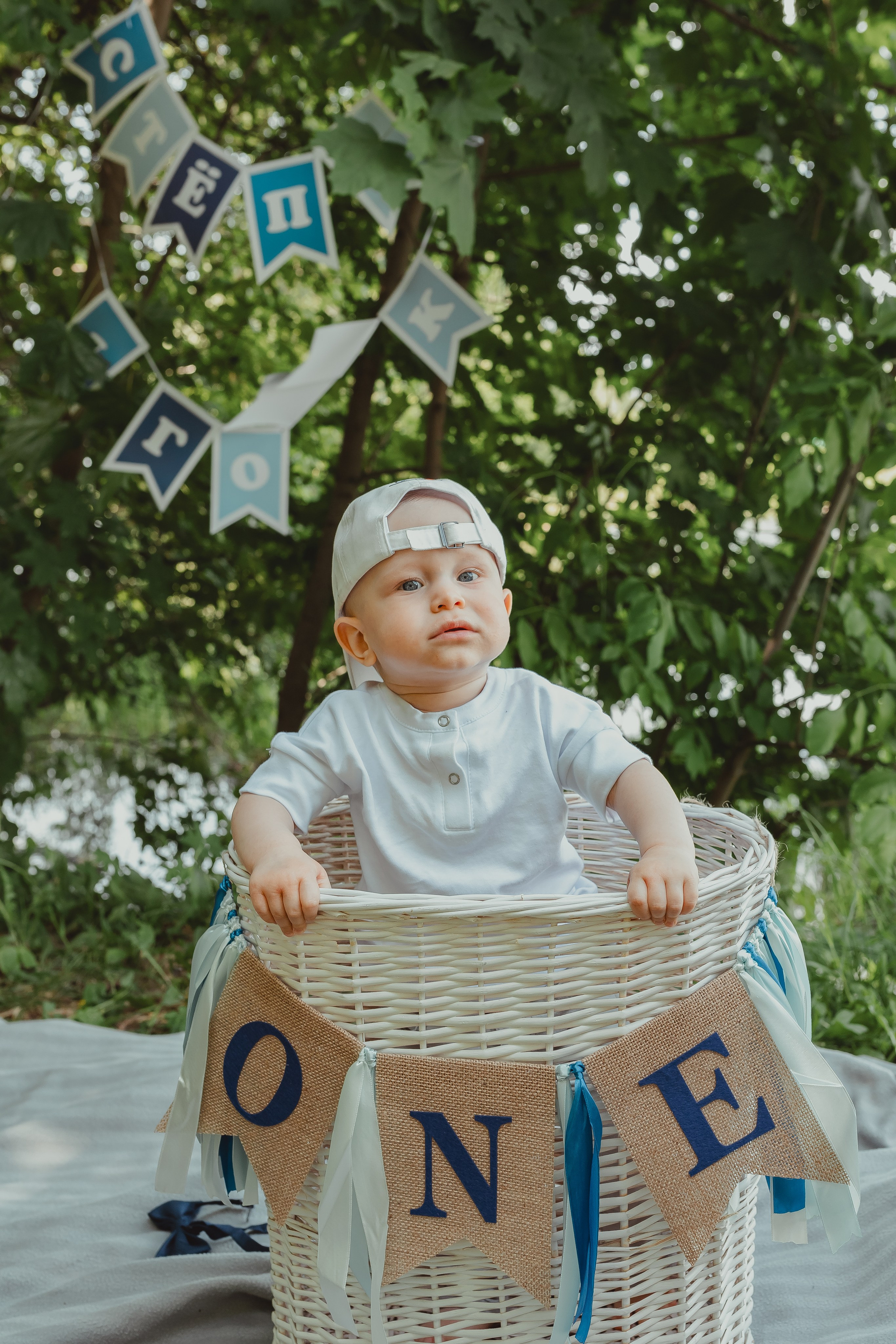 Степе годик. Семейный и домашний фотограф в Москве и МО Королева Валерия