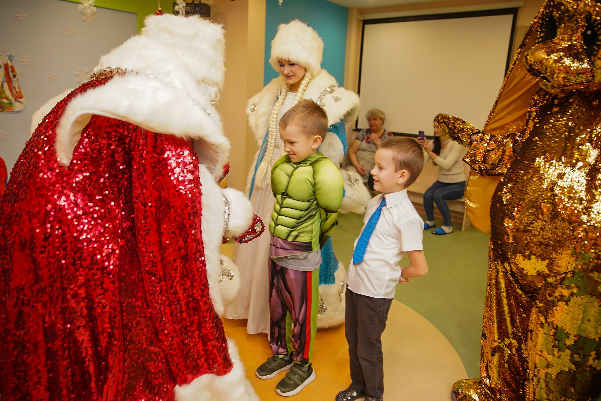Новый год в частном детском садике. Семейный и детский фотограф в Нижнем Новгороде