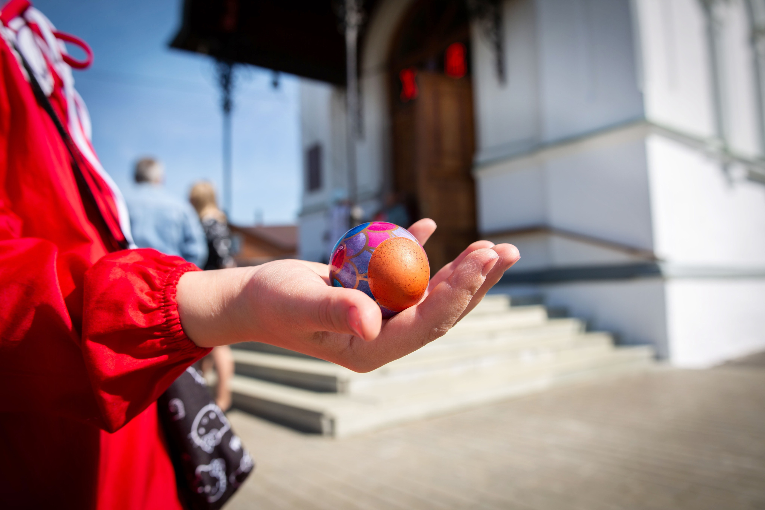 Пасха Воскресенский храм с Ашитково и ярмарка около храма. Семейный и детский фотограф Анна Петракова