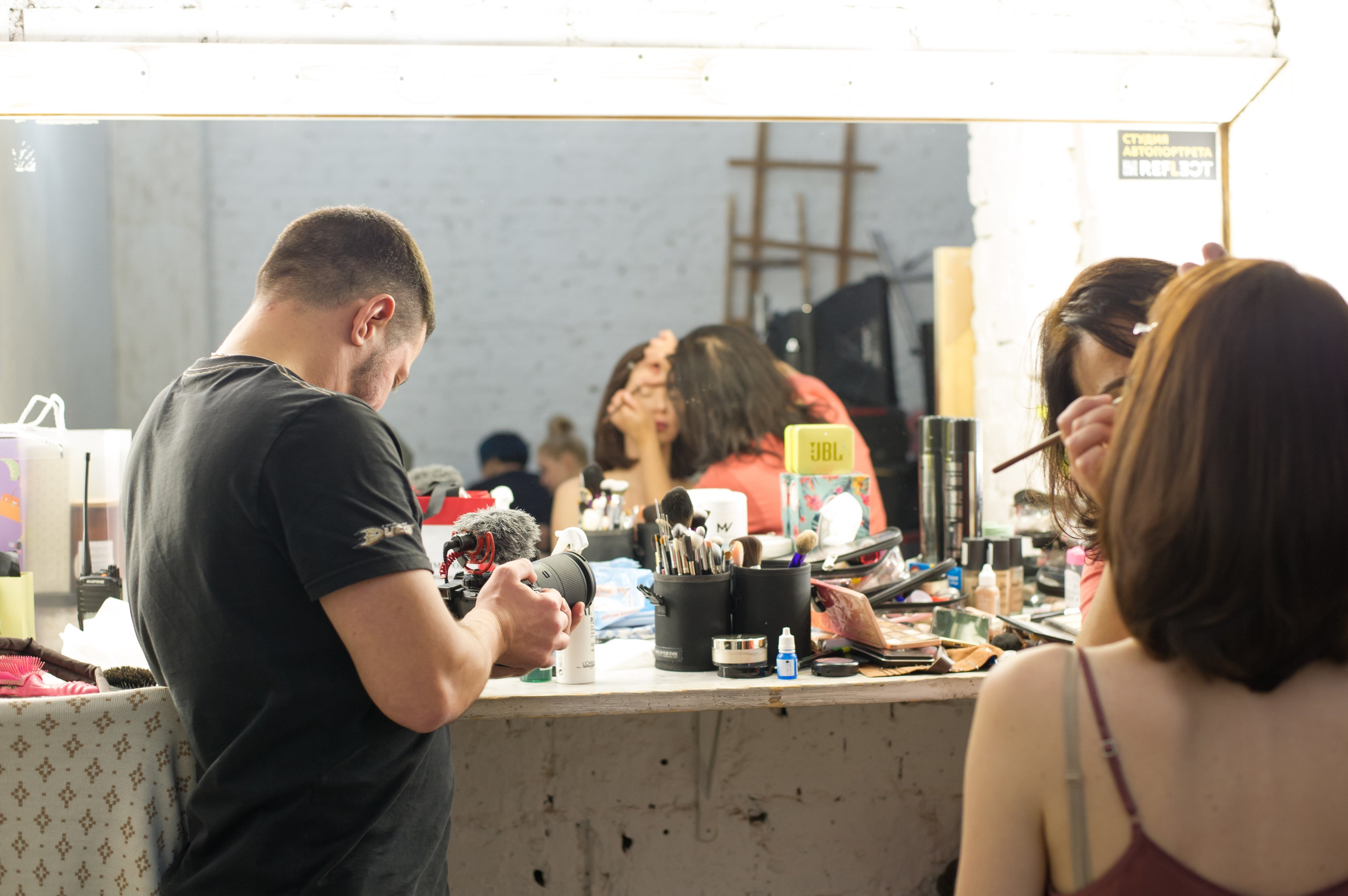 Бэкстэйдж съемка рекламы. Выпускные альбомы. Частные съемки