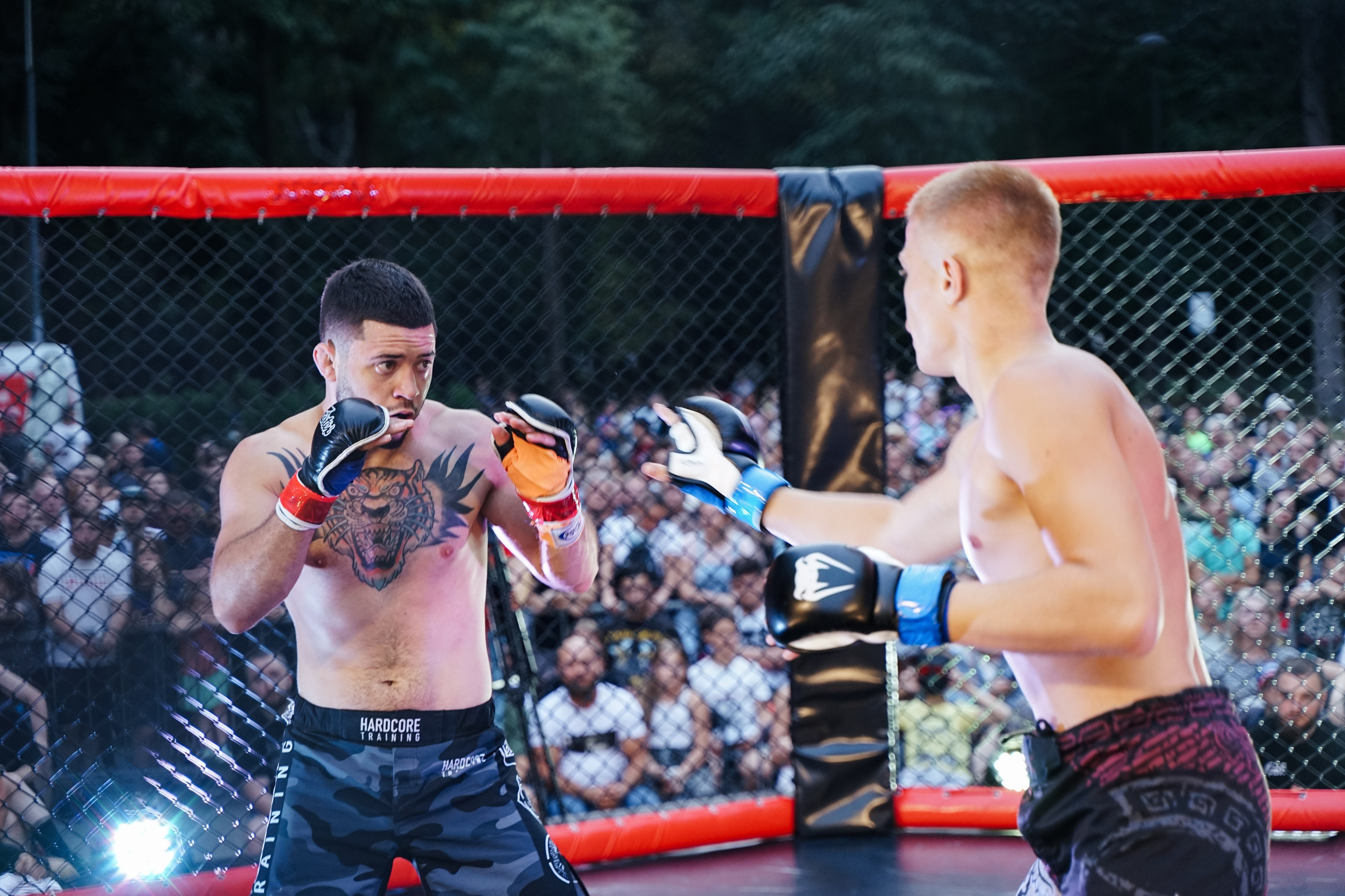 Вечер боев в ЦПКиО. Фотограф Надежда Погребняк | Рязань | Москва