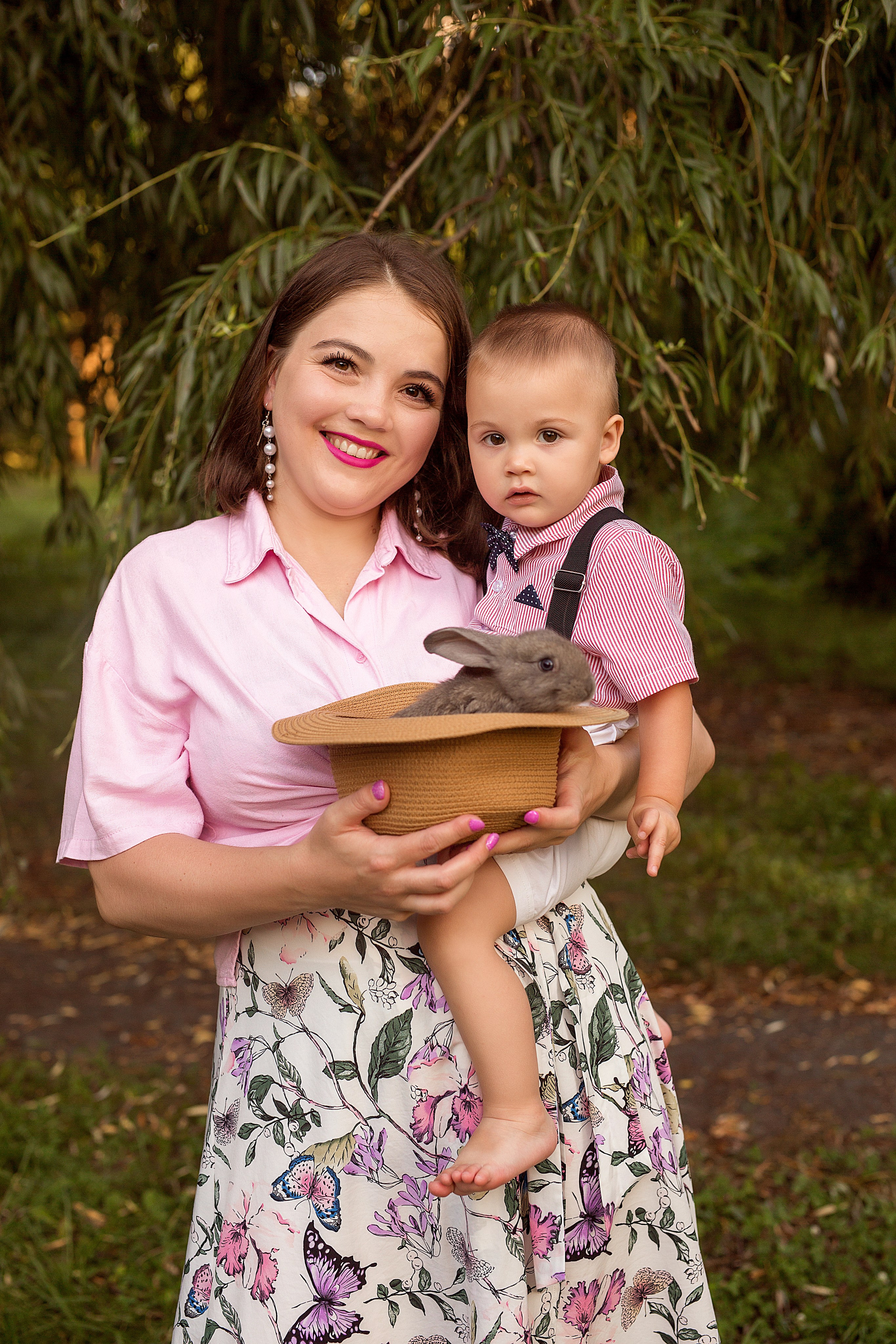 Пикник с крольчатами. Людмила Далидович топовый семейный фотограф Находка/Владивосток