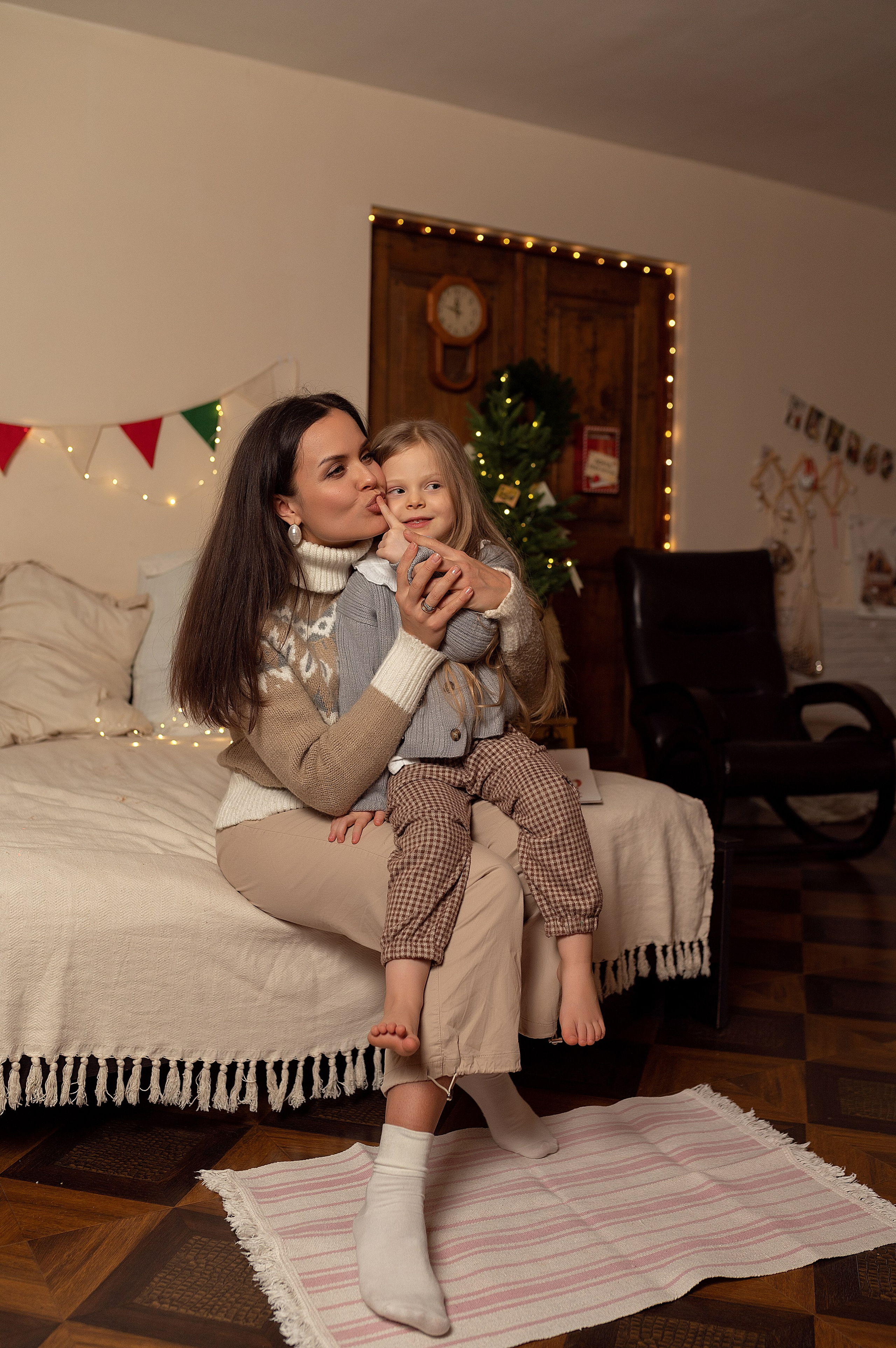 Семейная Новогодняя. Детский фотограф Абхазия