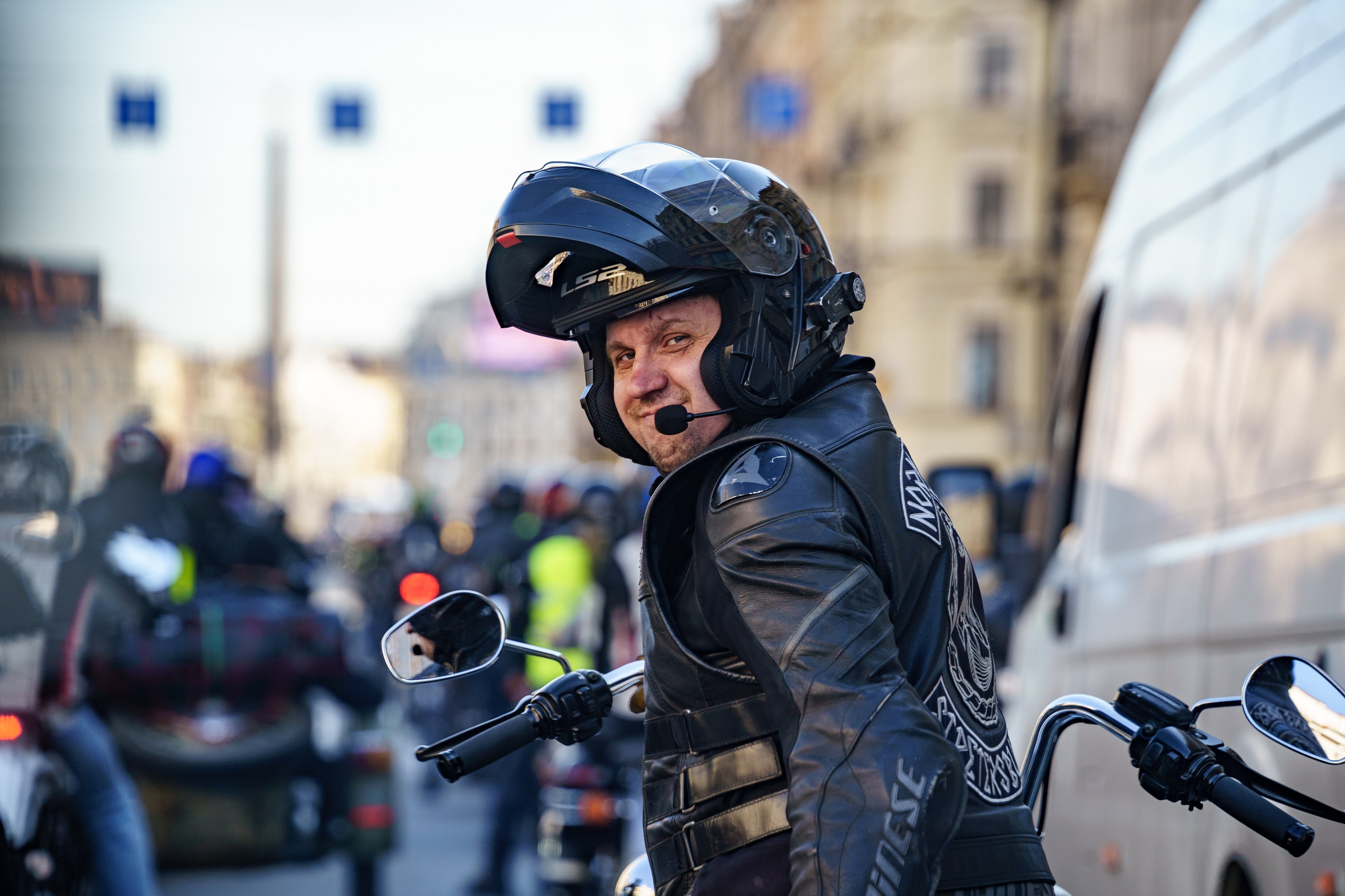 Прохват мотоклуба Norman Riders ч.1. Концертный и репортажный фотограф в Санкт-Петербурге Слава Пахомов