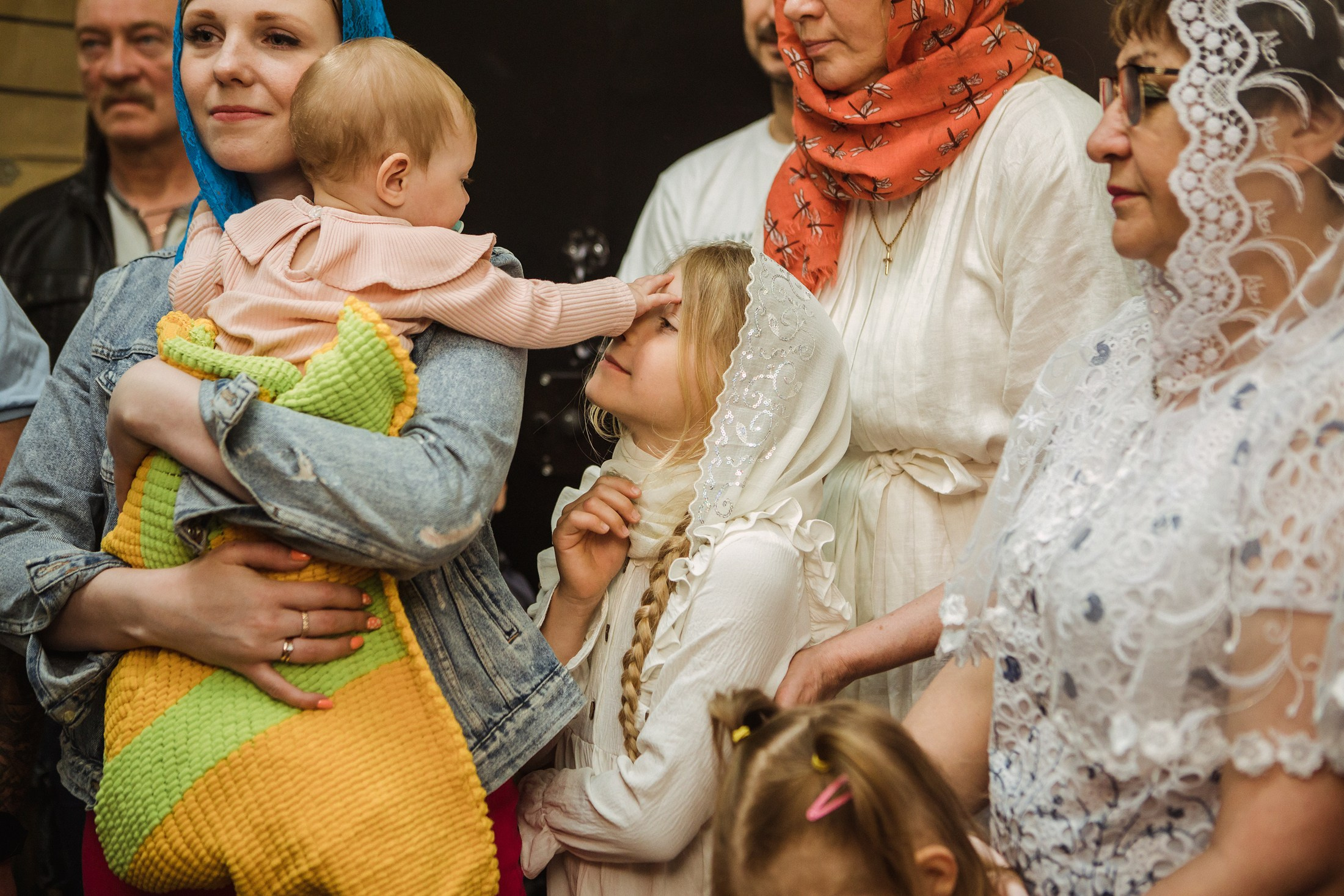 Храм Преподобного-Сергия-Радонежского. Крещение Мелании. Фотографы в городе Волгограде — Людмила Агеева и Алексей Околелов