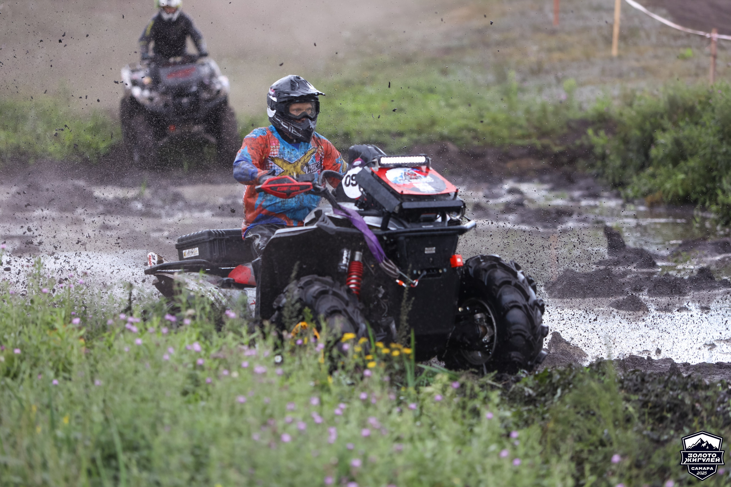 Кубок России по гонкам с водными препятствиями на квадроциклах «Золото Жигулей 2025». Спортивный фотограф в Самаре