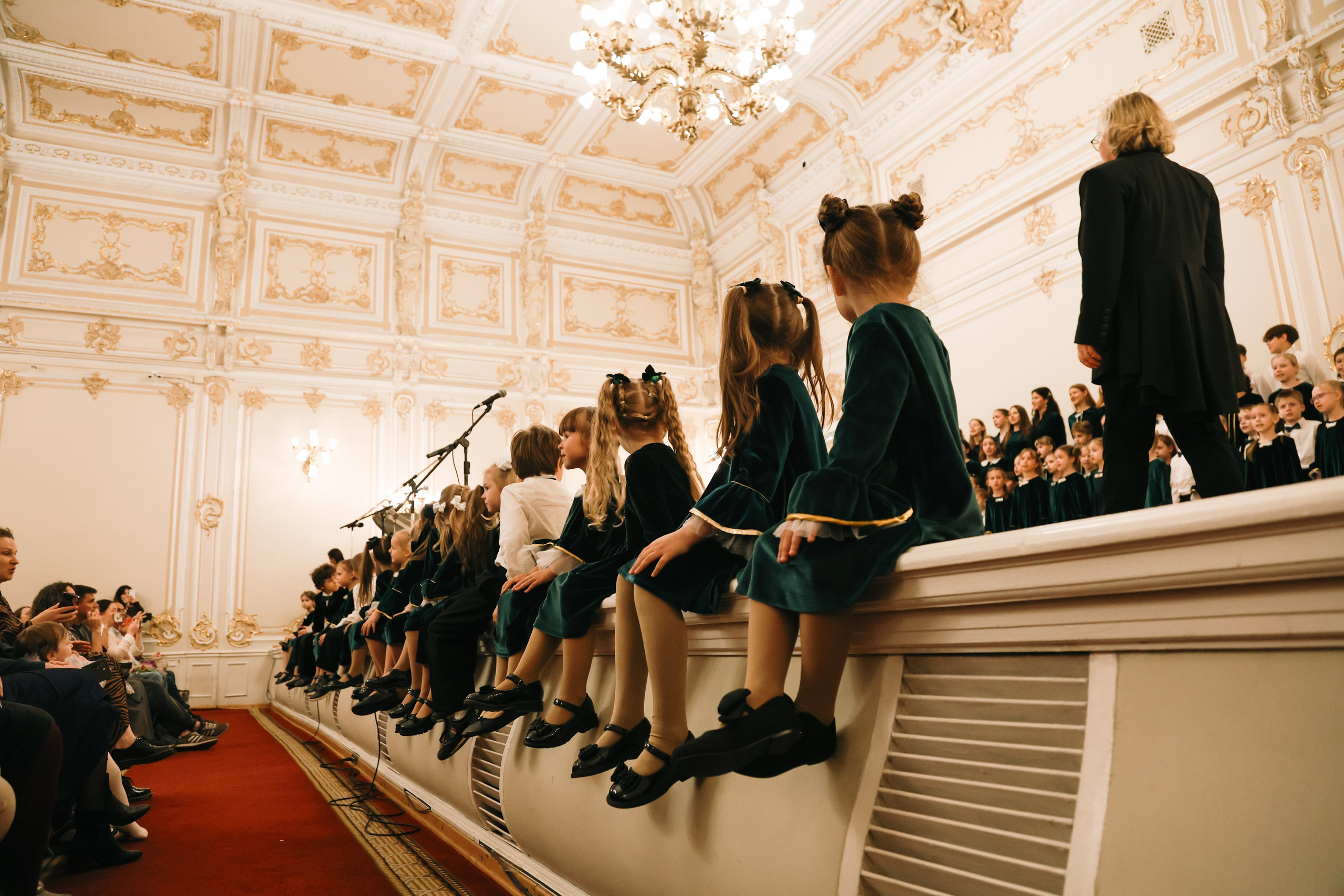 Отчетный концерт Детского хора Филармонического общества. Репортажная съемка. Фотограф в Санкт-Петербурге Валерия Закатеева