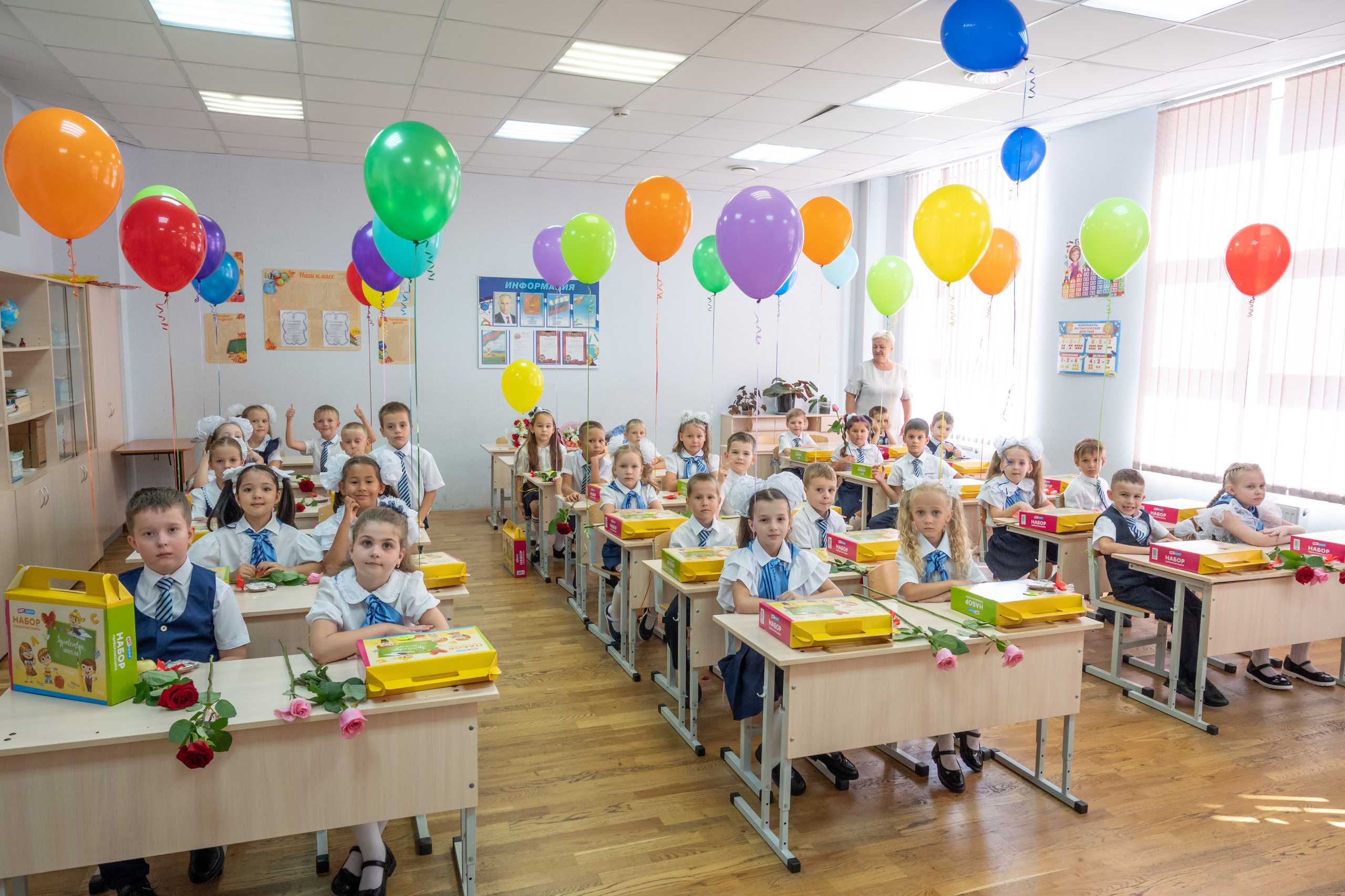 Первый раз в первый класс. Фотографирую счастливых людей в Сочи