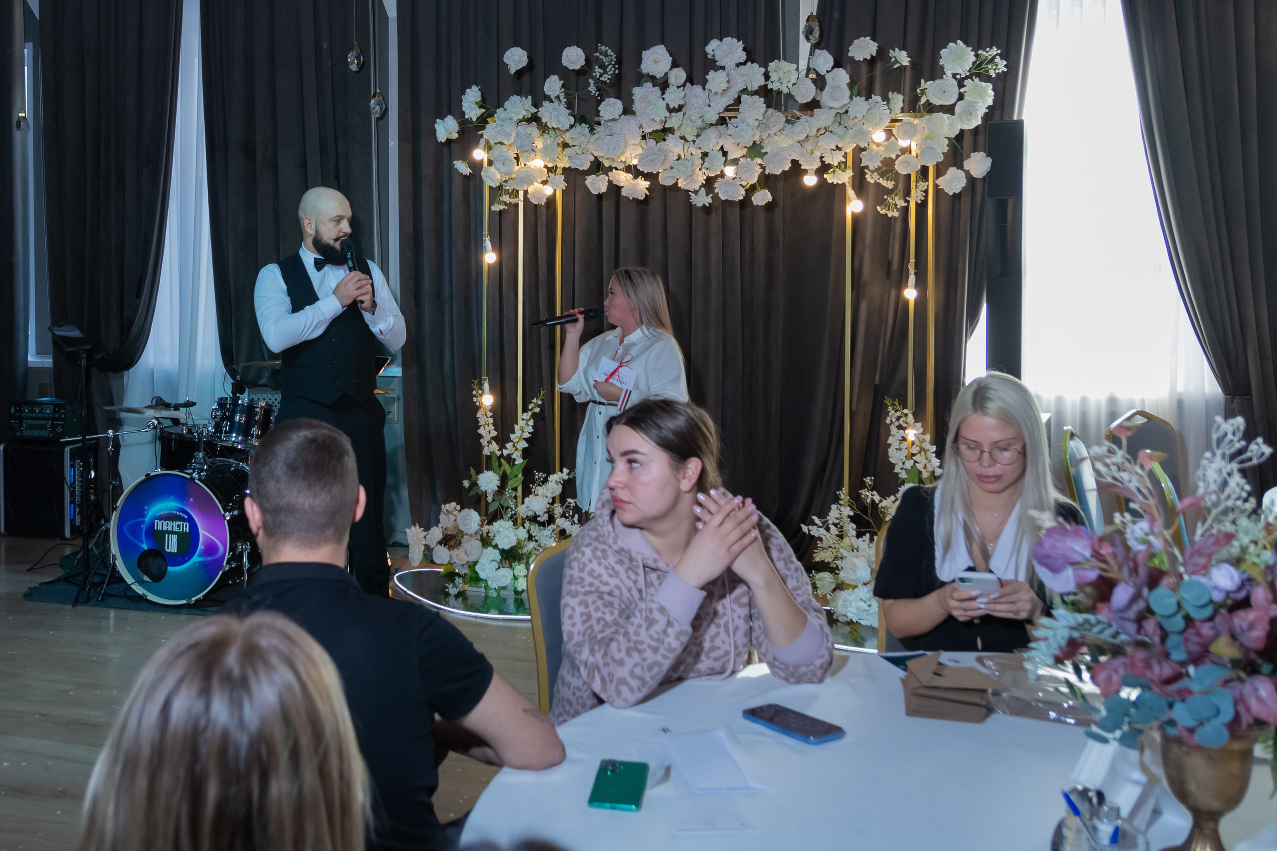 Свадебное чаепитие для молодоженов