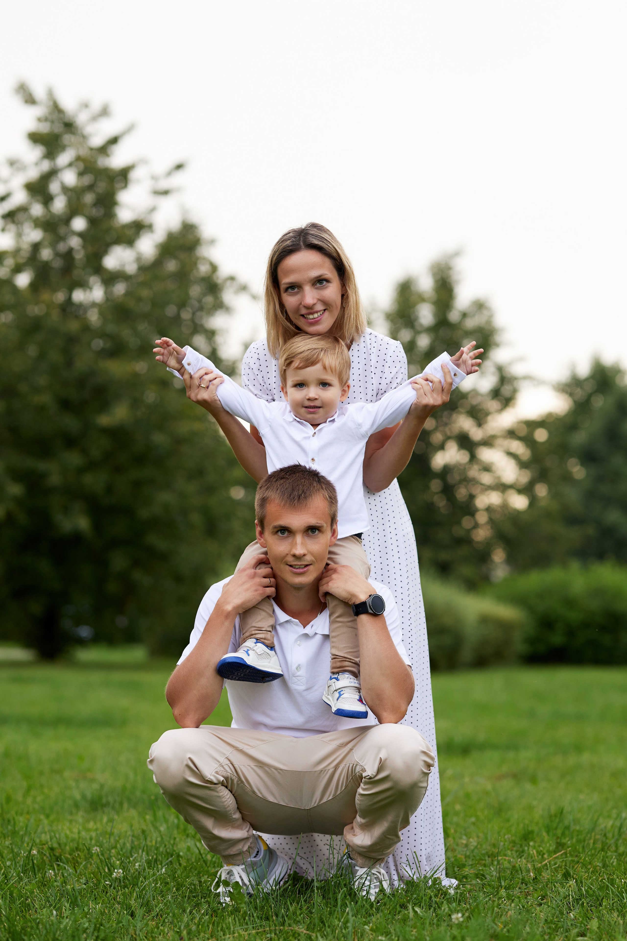Анастасия, Максим и Арсений. Семейный и детский фотограф в Москве Шарапова Ирина