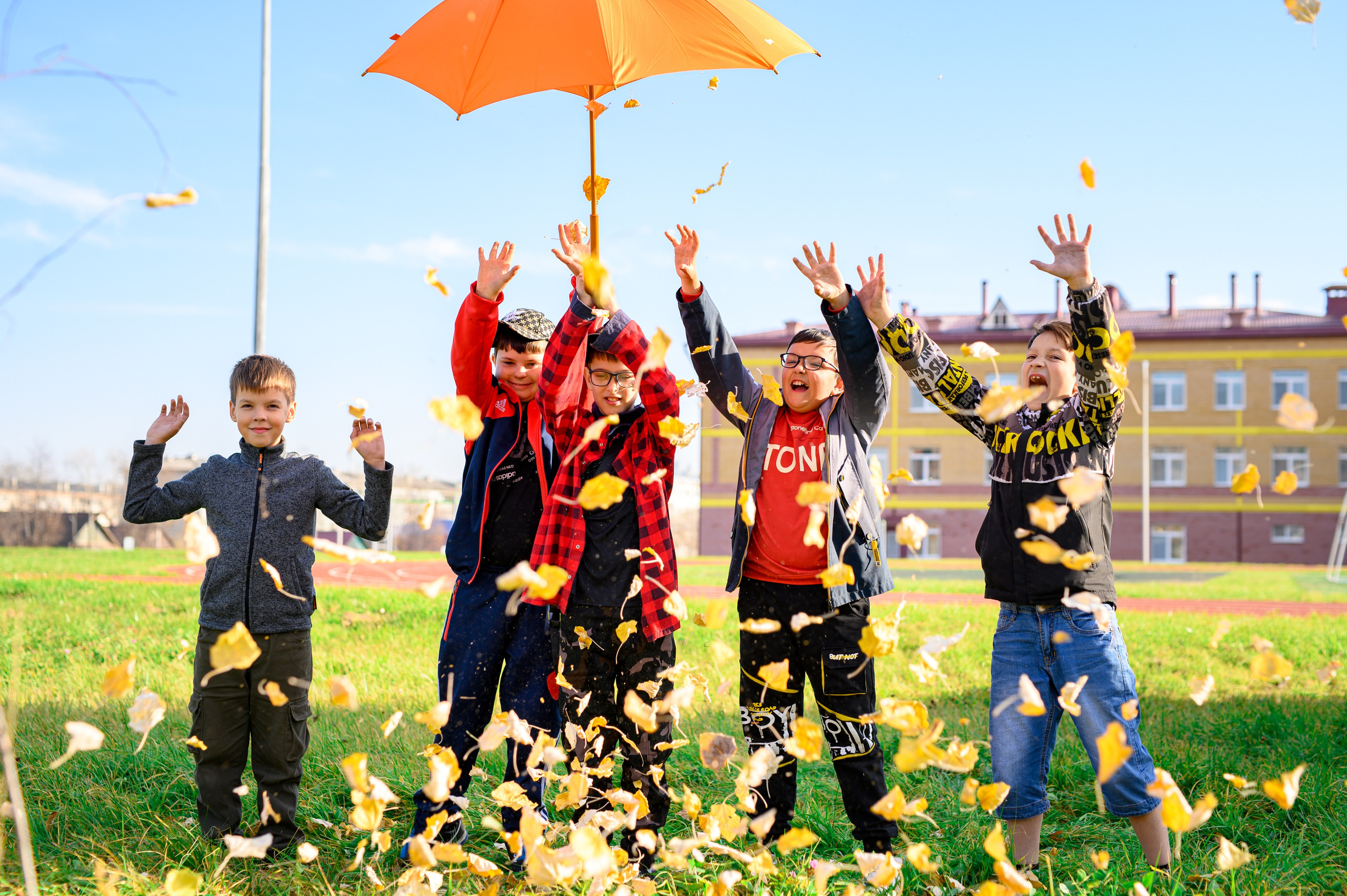 «На стадионе». Школьный фотограф в Свободном Анастасия Косицына