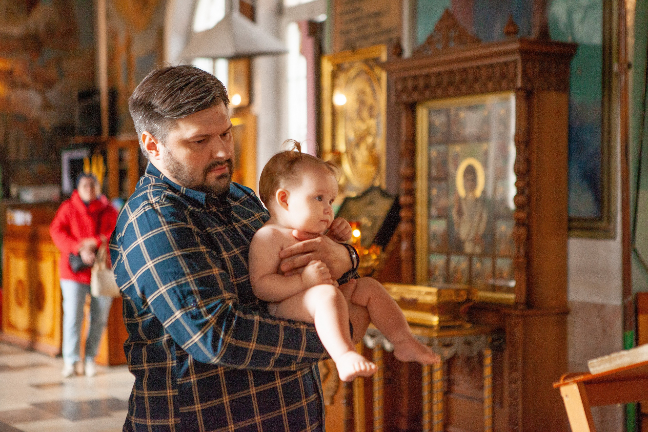 Крещение Дарьи. Фотограф Ольга Ефремова
