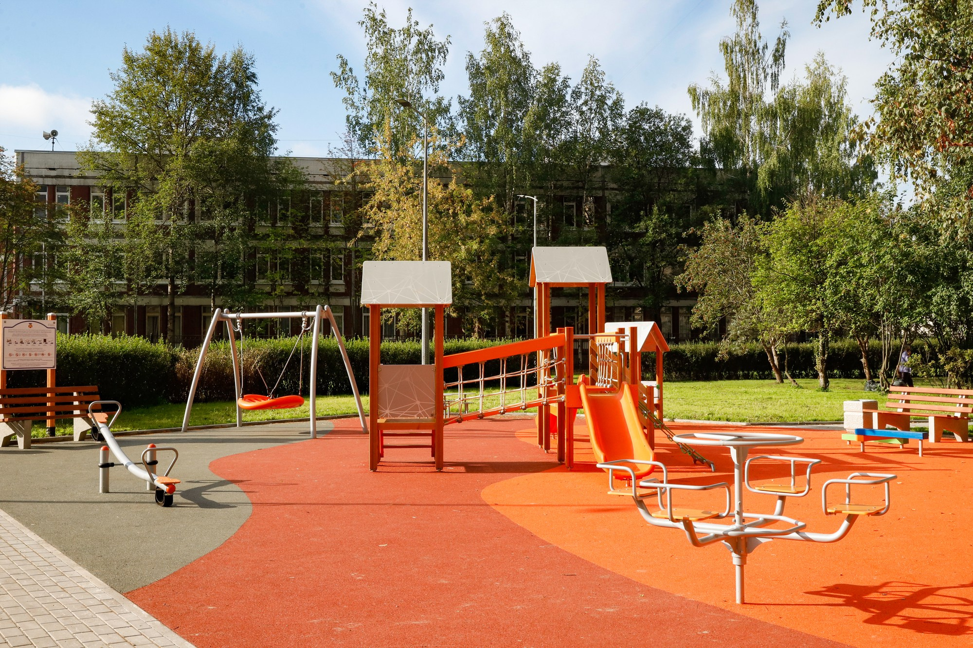 Благоустройство в МО «Озеро Долгое». Фотограф Дарья Попова