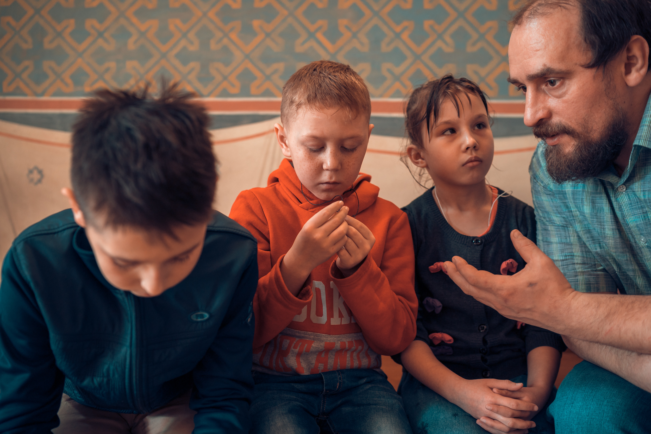 Крещение деток из Емельяновского детского дома. Фотограф на Крещение и Венчание в Красноярске Рамазанова Юлия