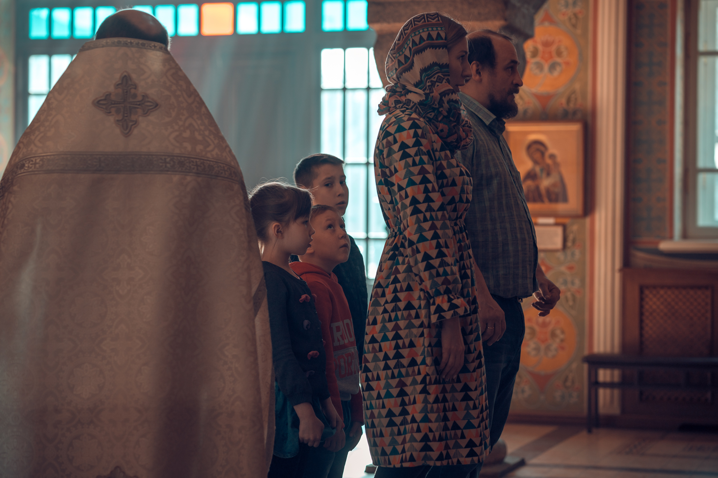 Крещение деток из Емельяновского детского дома. Фотограф на Крещение и Венчание в Красноярске Рамазанова Юлия