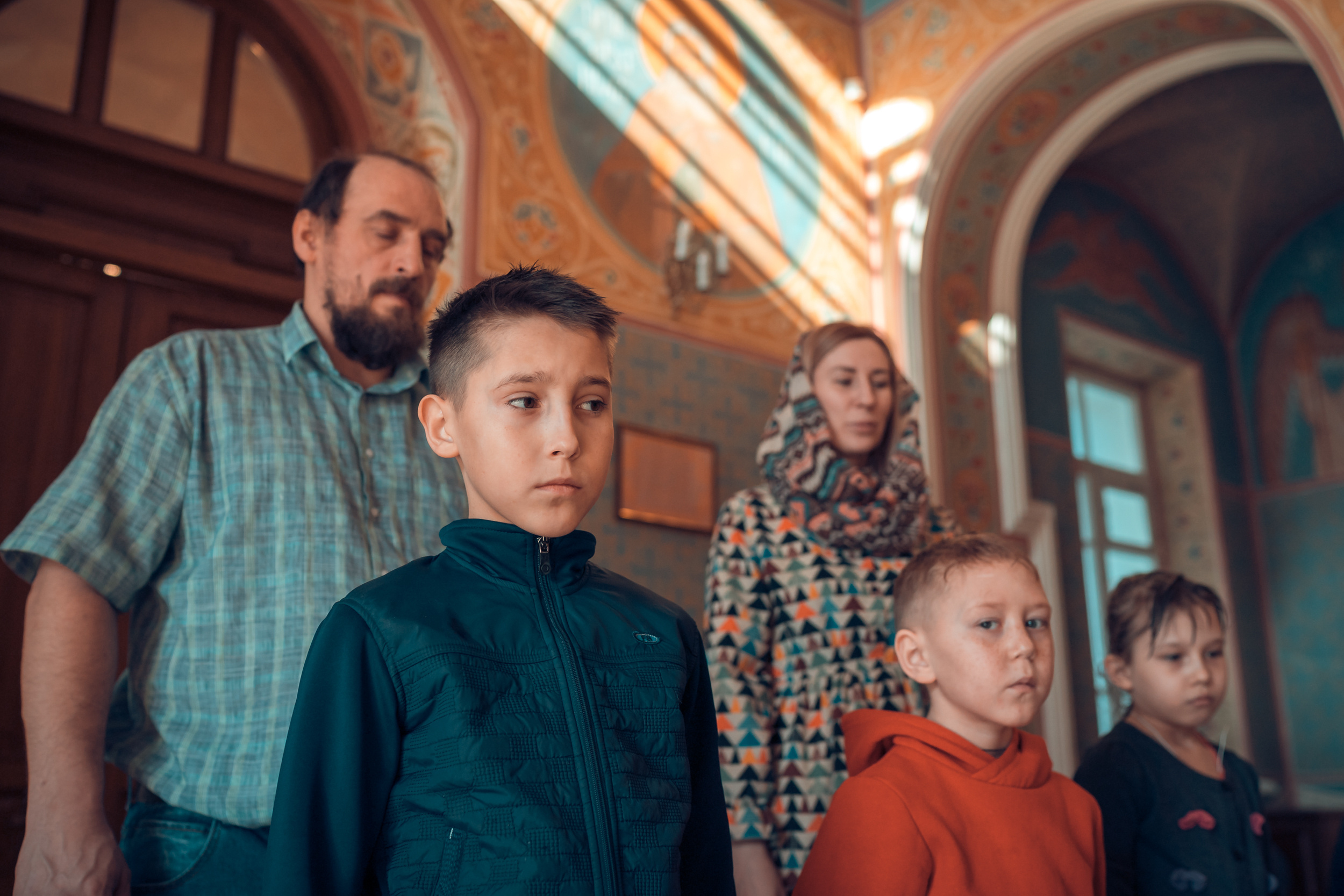 Крещение деток из Емельяновского детского дома. Фотограф на Крещение и Венчание в Красноярске Рамазанова Юлия