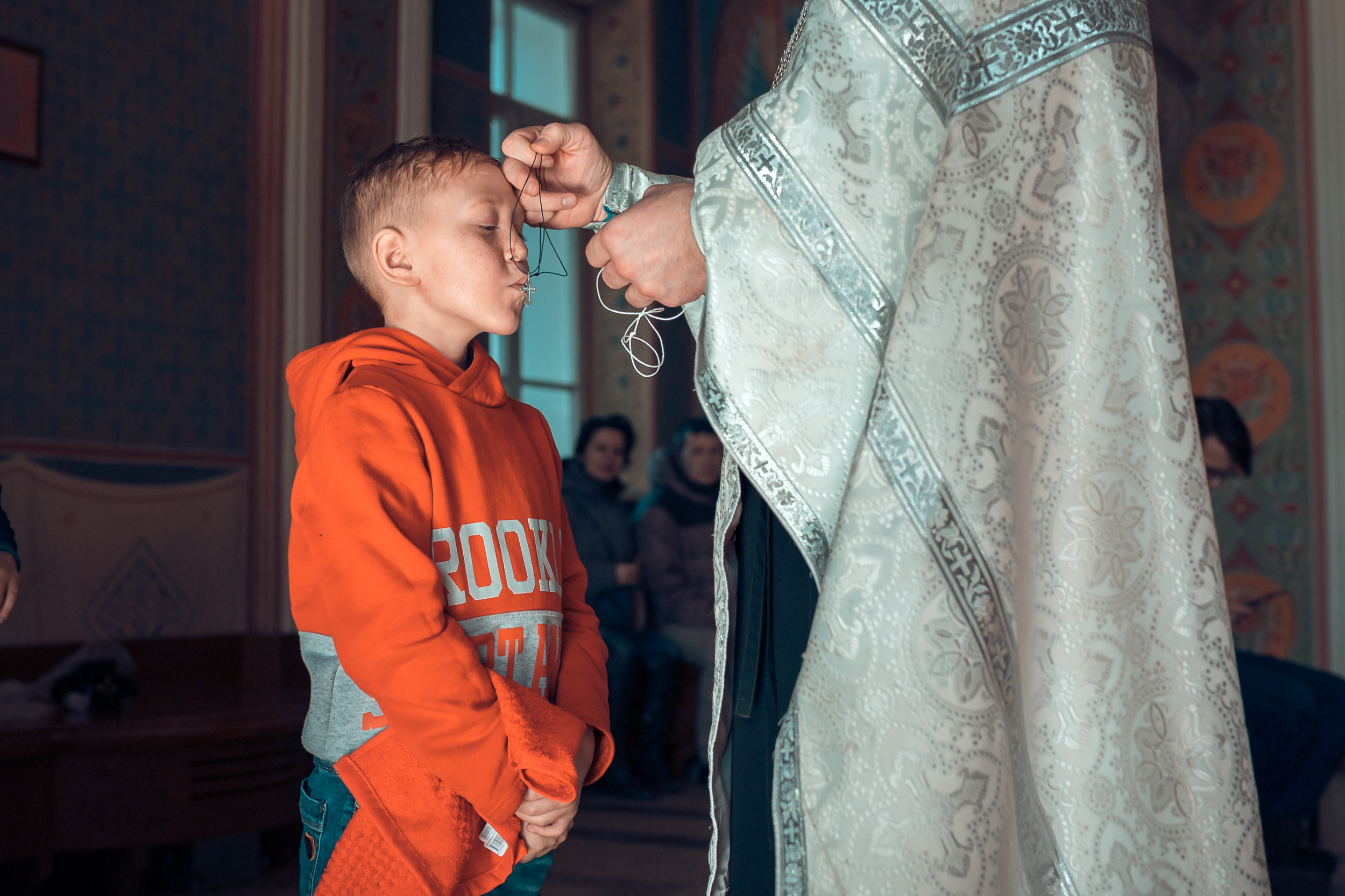 Крещение деток из Емельяновского детского дома. Фотограф на Крещение и Венчание в Красноярске Рамазанова Юлия