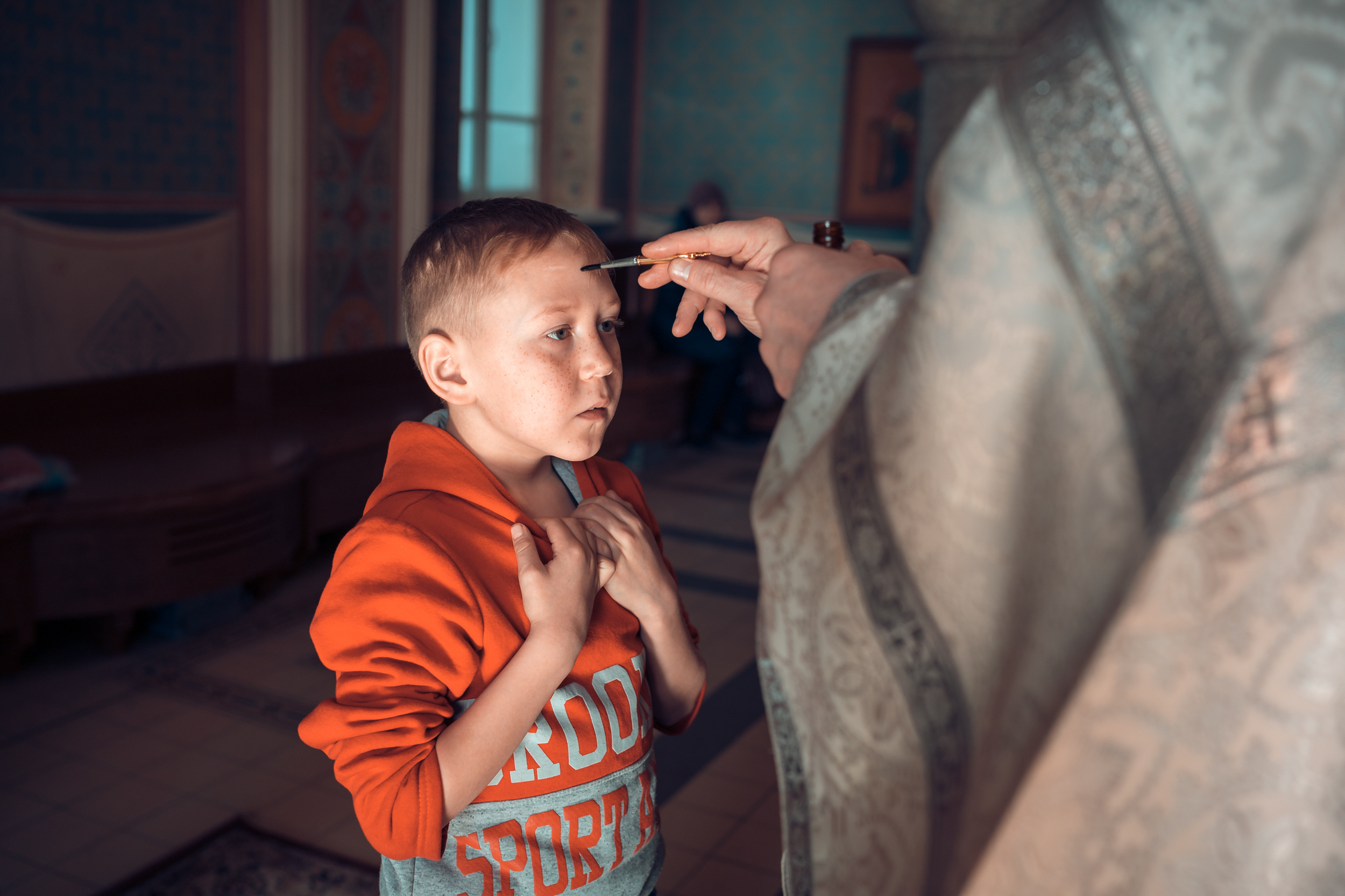 Крещение деток из Емельяновского детского дома. Фотограф на Крещение и Венчание в Красноярске Рамазанова Юлия