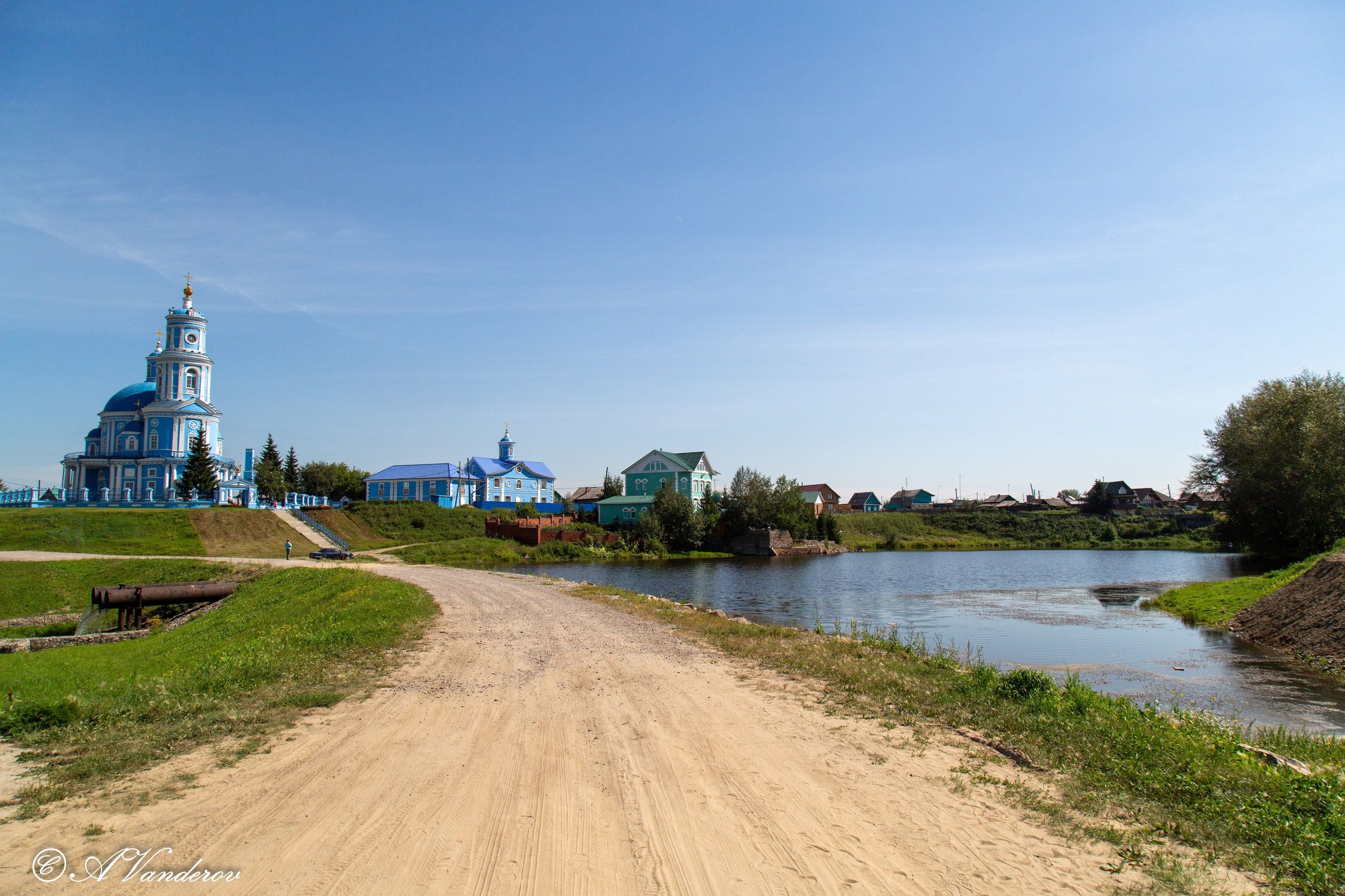 Храм Казанской иконы Божией Матери Тельма. Фотограф Омск | Александр Вандеров