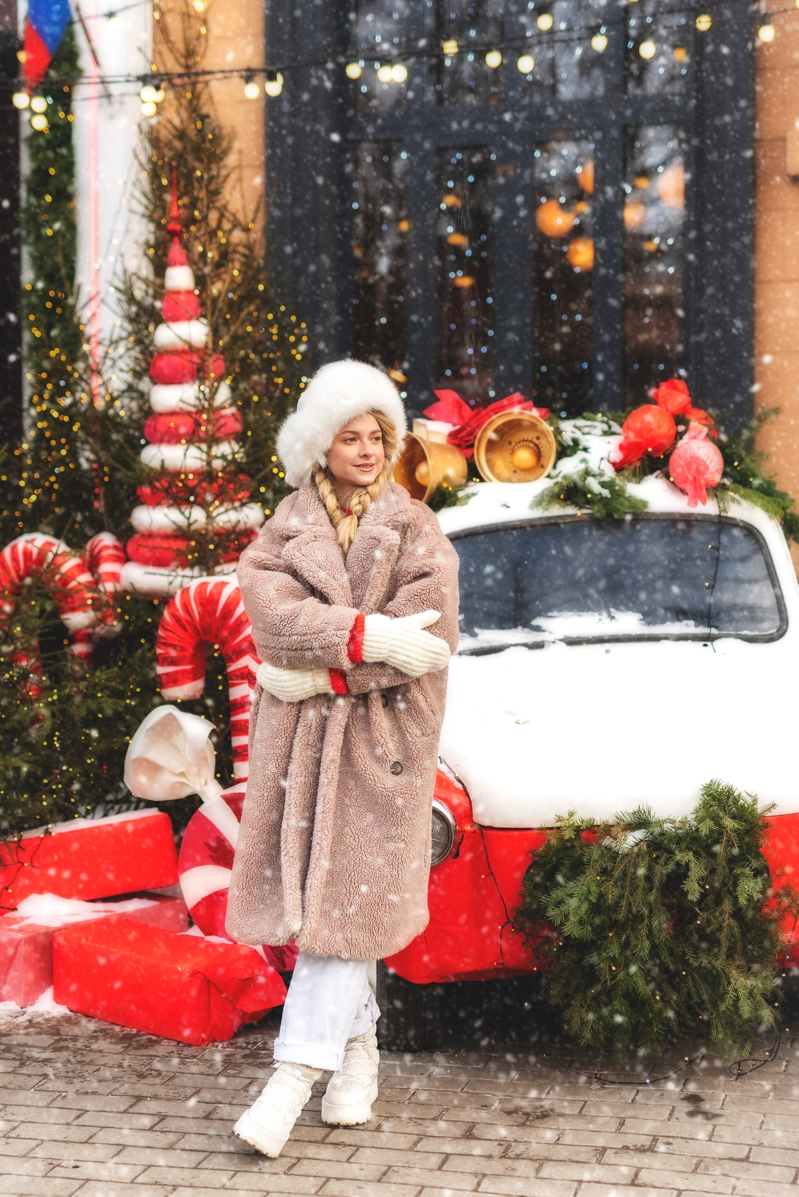 Фотопрогулка по зимнему городу. Семейный, детский фотограф в Воронеже Анна Никитина