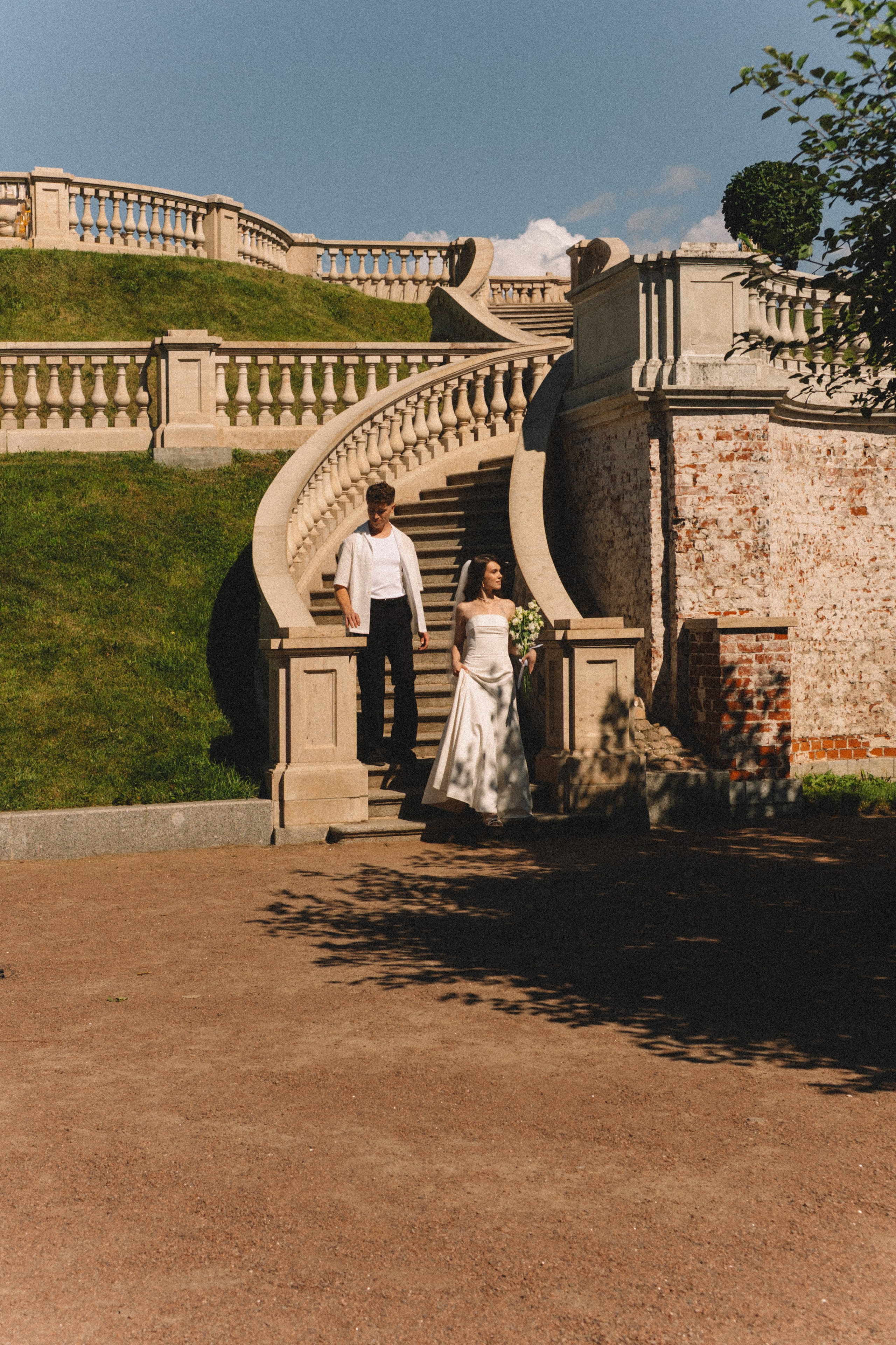 СВАДЕБНАЯ СЬЕМКА В ПЕТЕРГОФЕ И СЬЕМКА РЕПОРТАЖА В ЗАГСЕ ПЕТЕРГОФА. Профессиональный фотограф, Санкт-Петербург — Виктория Богомолова