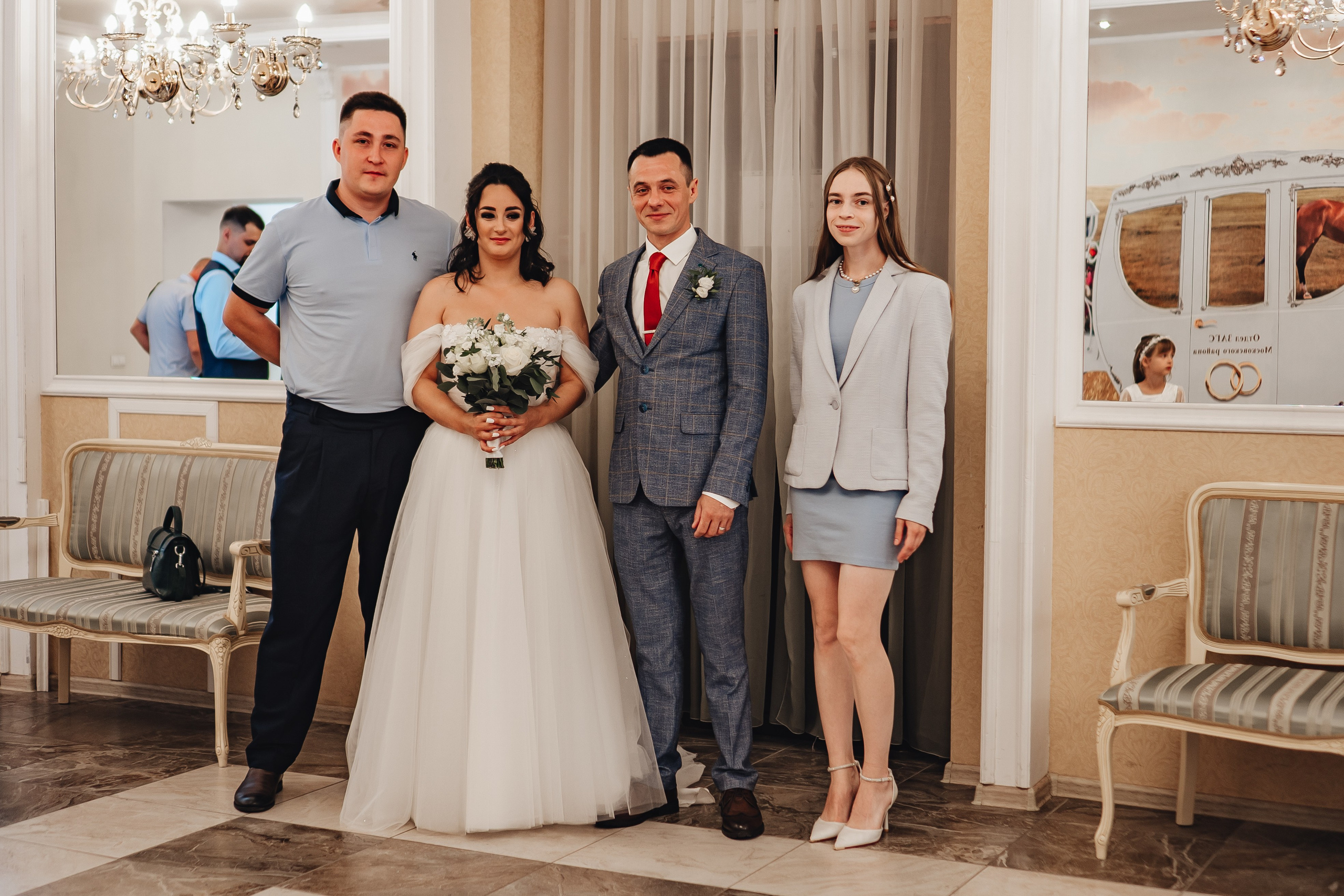 СВАДЕБНАЯ СЬЕМКА В ЗАГСЕ НА МОСКОВСКОМ ПРОСПЕКТЕ. Профессиональный фотограф, Санкт-Петербург — Виктория Богомолова