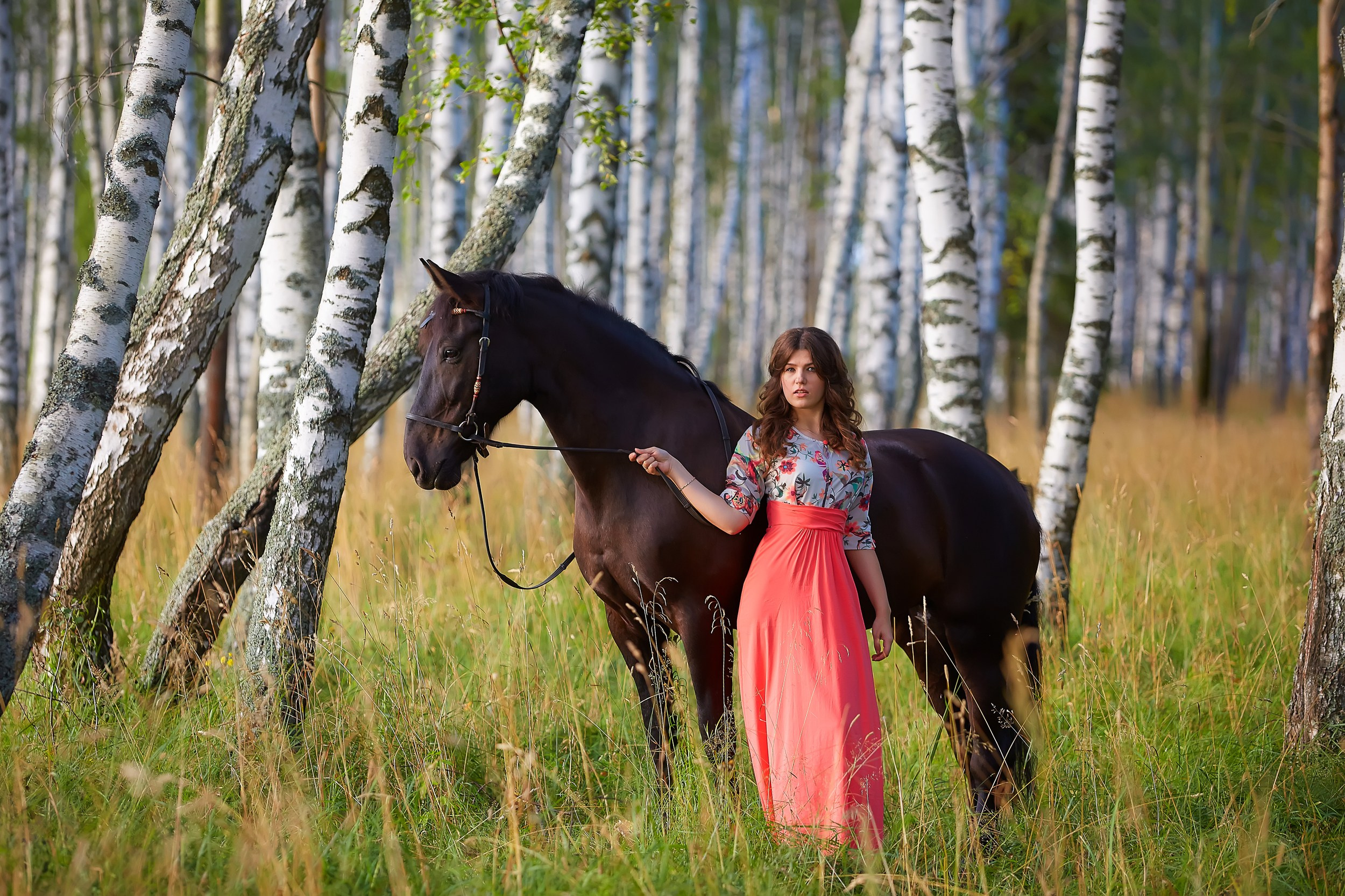 Фотосессия с лошадьми для Ирины. Фотограф Михаил Семенов