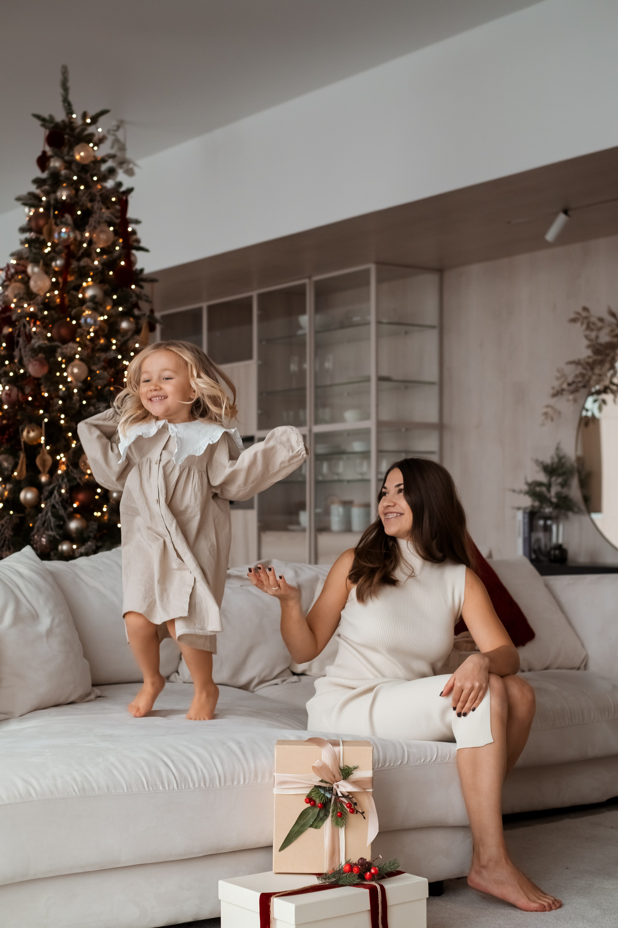 Семейная новогодняя фотосессия. Семейный и детский фотограф в Мелитополе /Наталья Зацеркляная