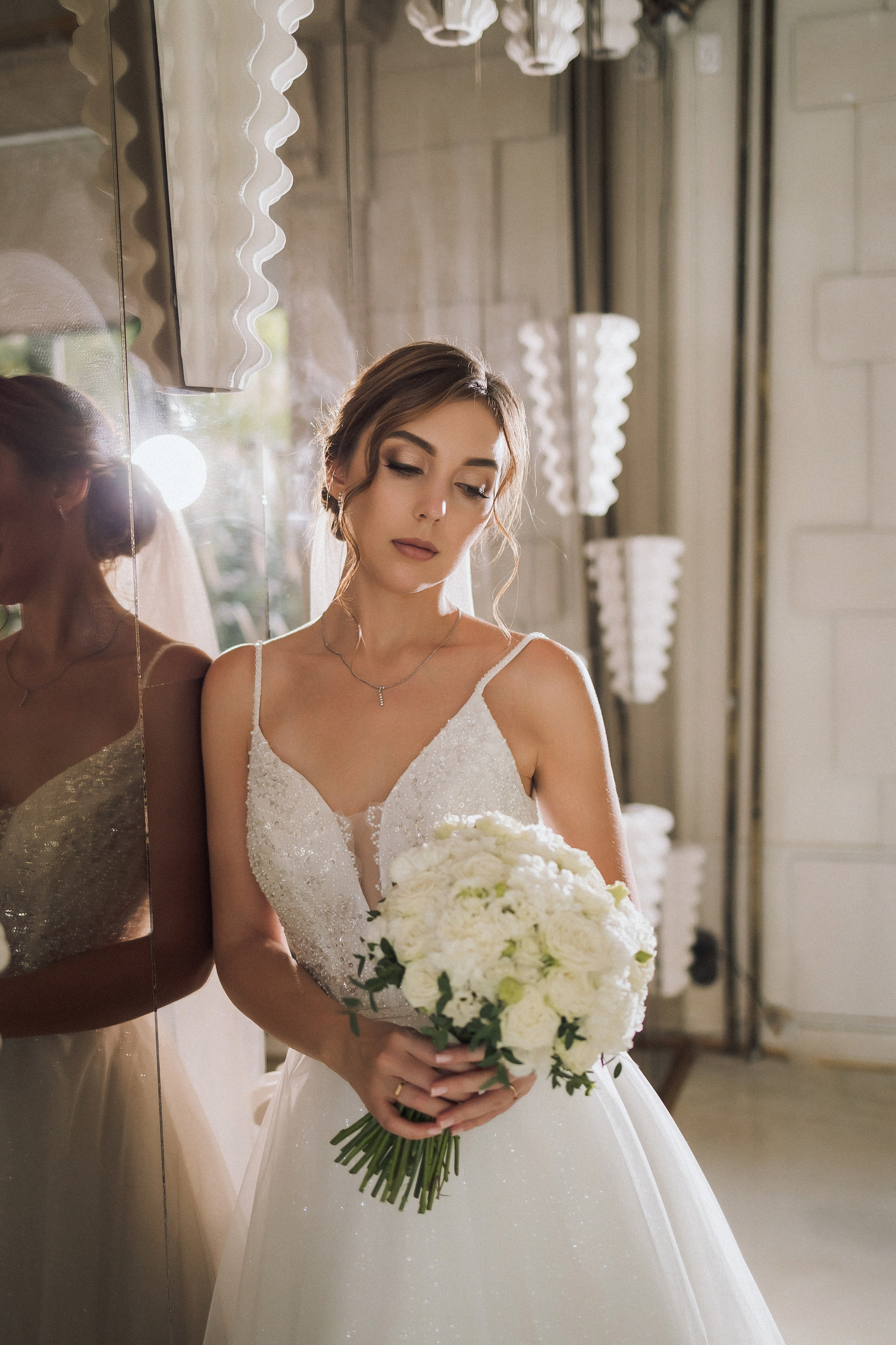 Свадебная прогулка Екатерины и Евгения. Свадебная фотография. Арина Рубах