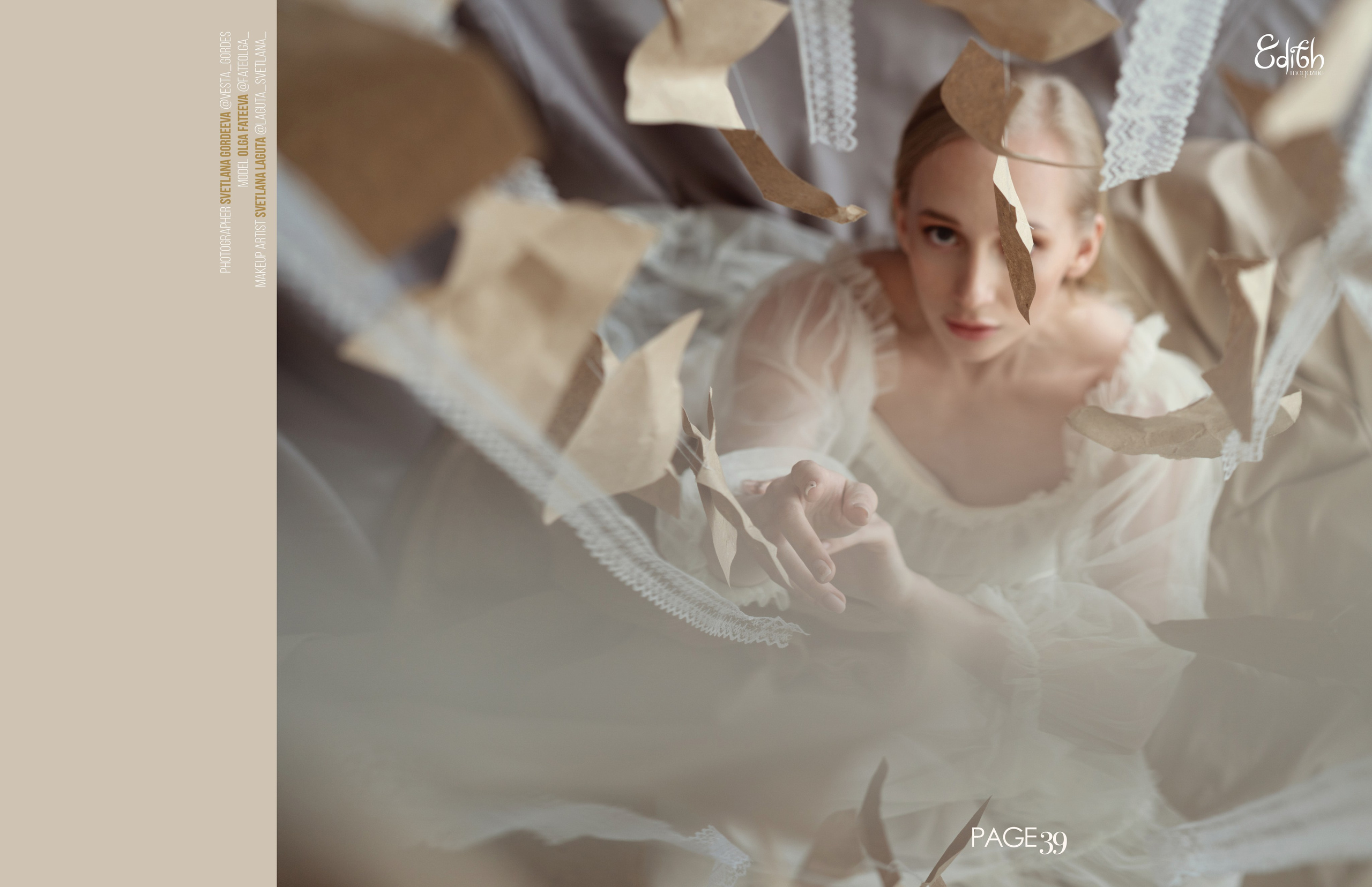 Хлопок и тюльпаны. Светлана Гордеева. Портретный фотограф