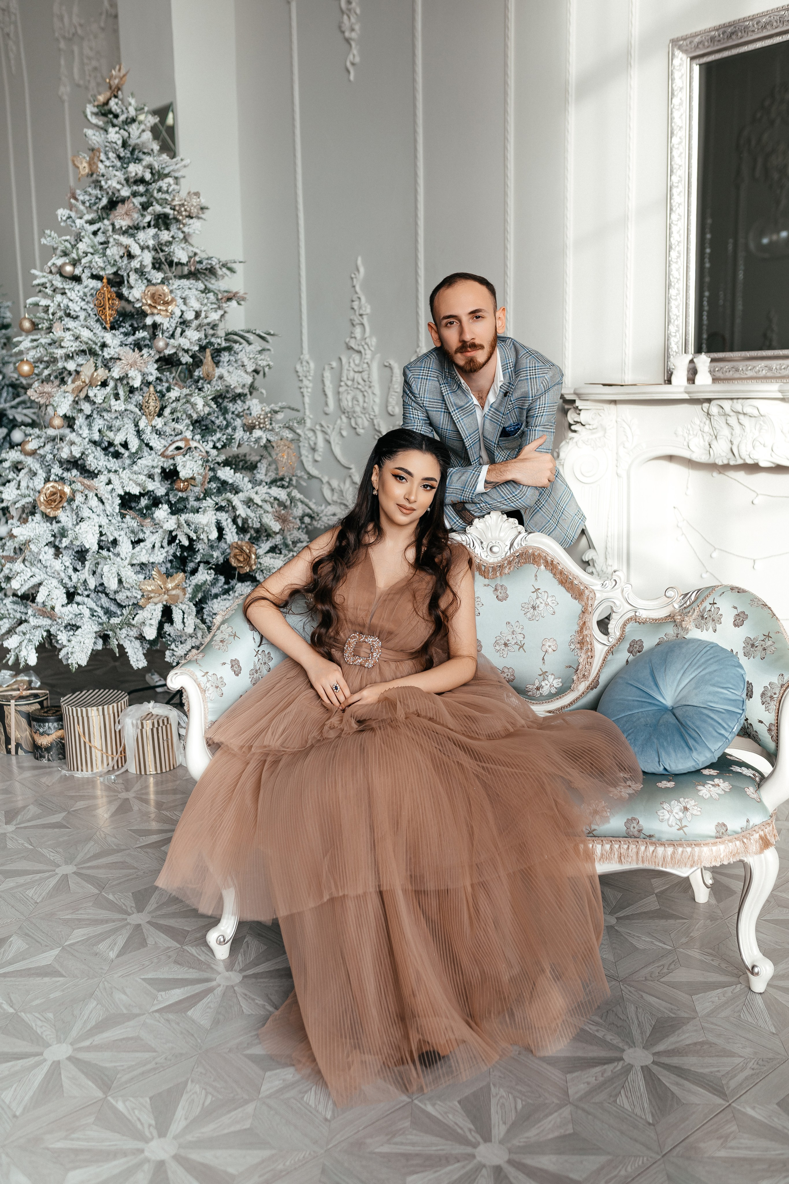 Свадебная фотосессия в студии. Фотограф Ким Наталья в Красноярске