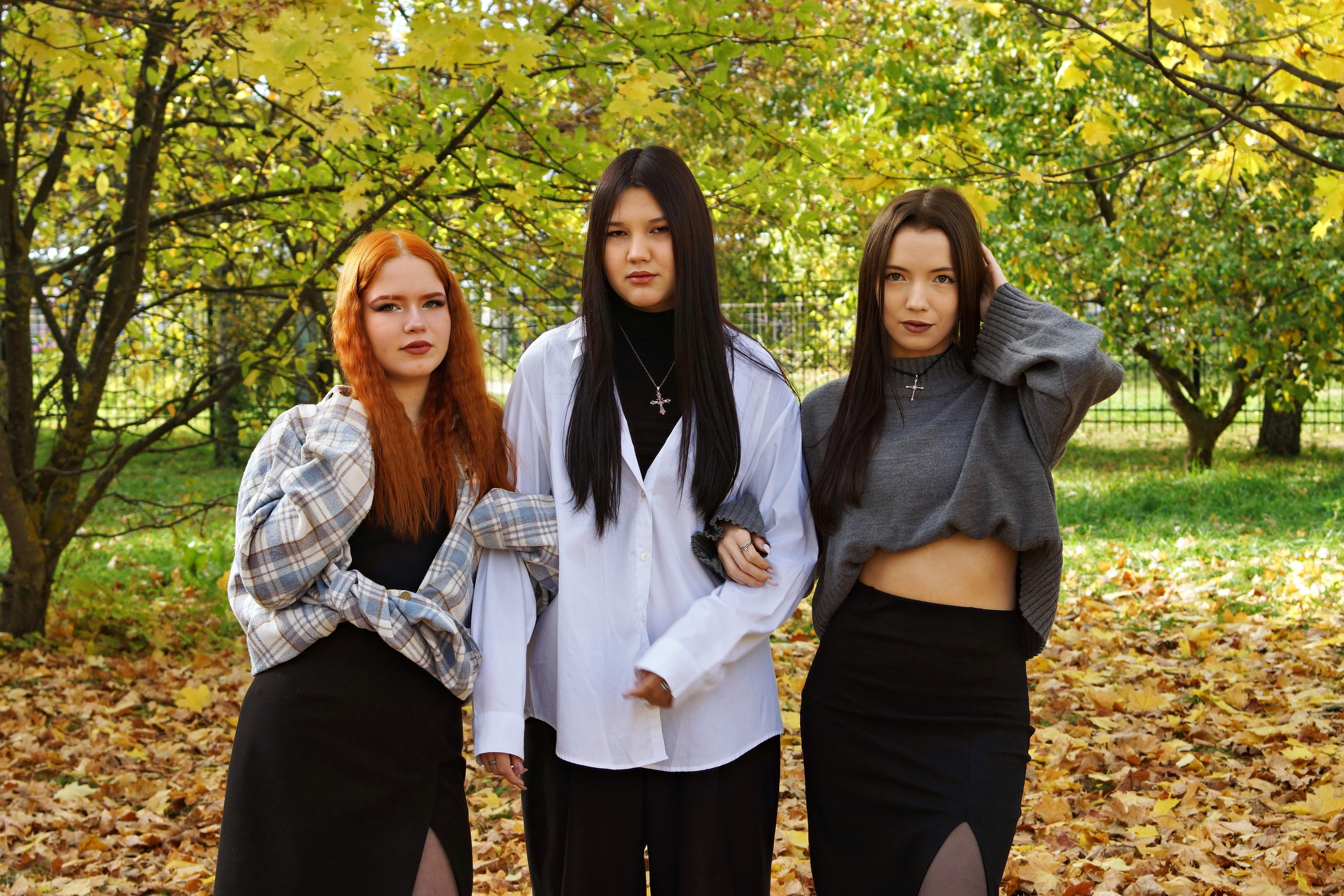 Осенняя фотосессия в школе г. Йошкар-Ола