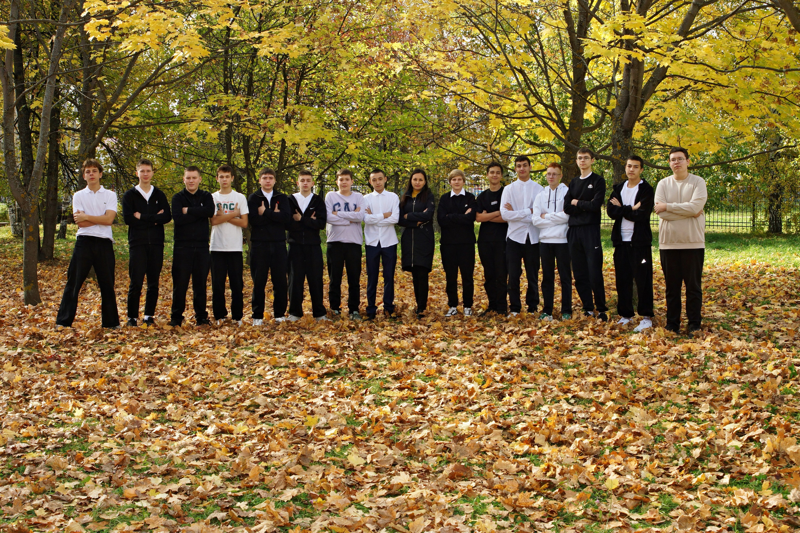 Осенняя фотосессия в школе г. Йошкар-Ола