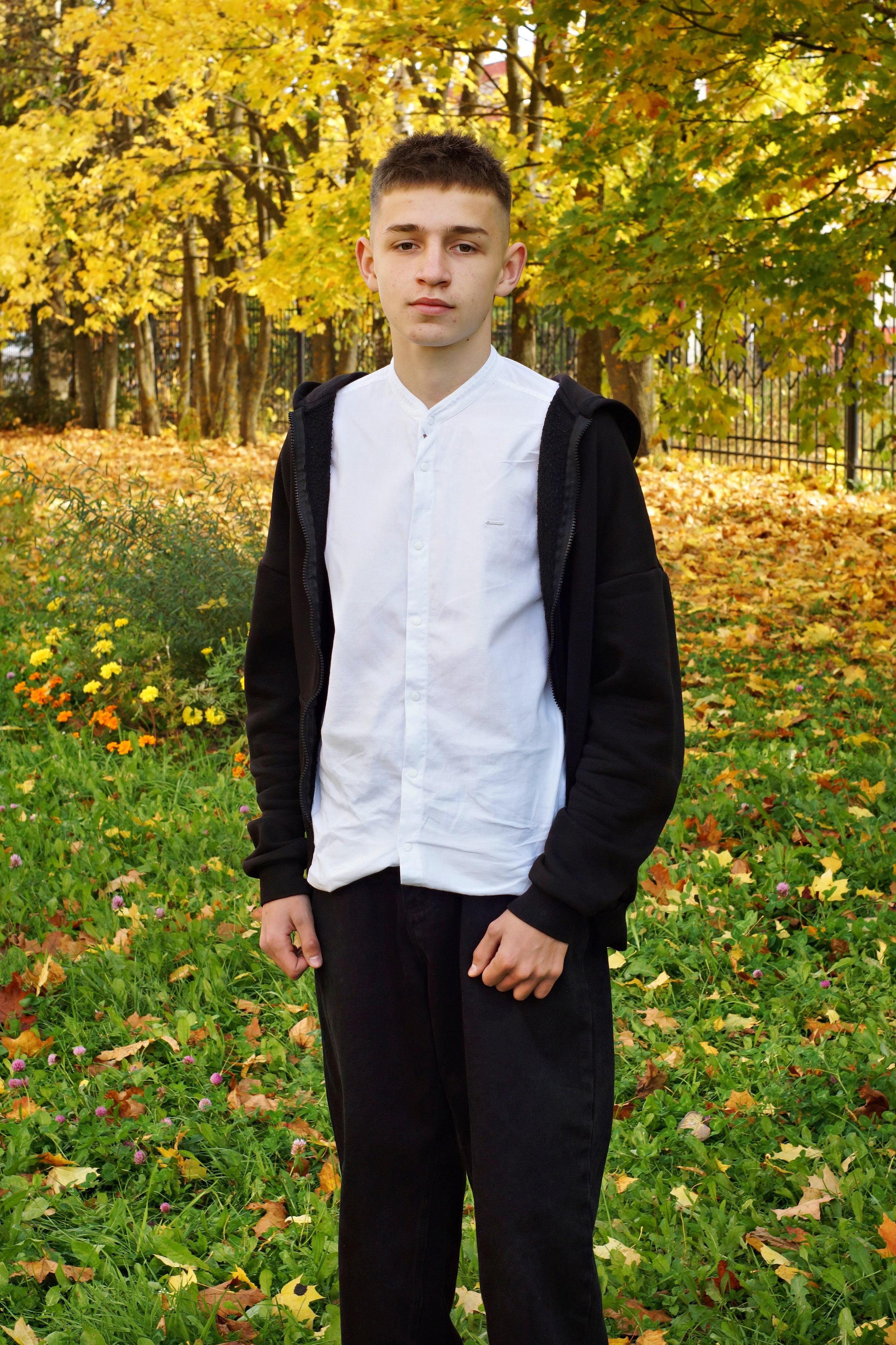 Осенняя фотосессия в школе г. Йошкар-Ола