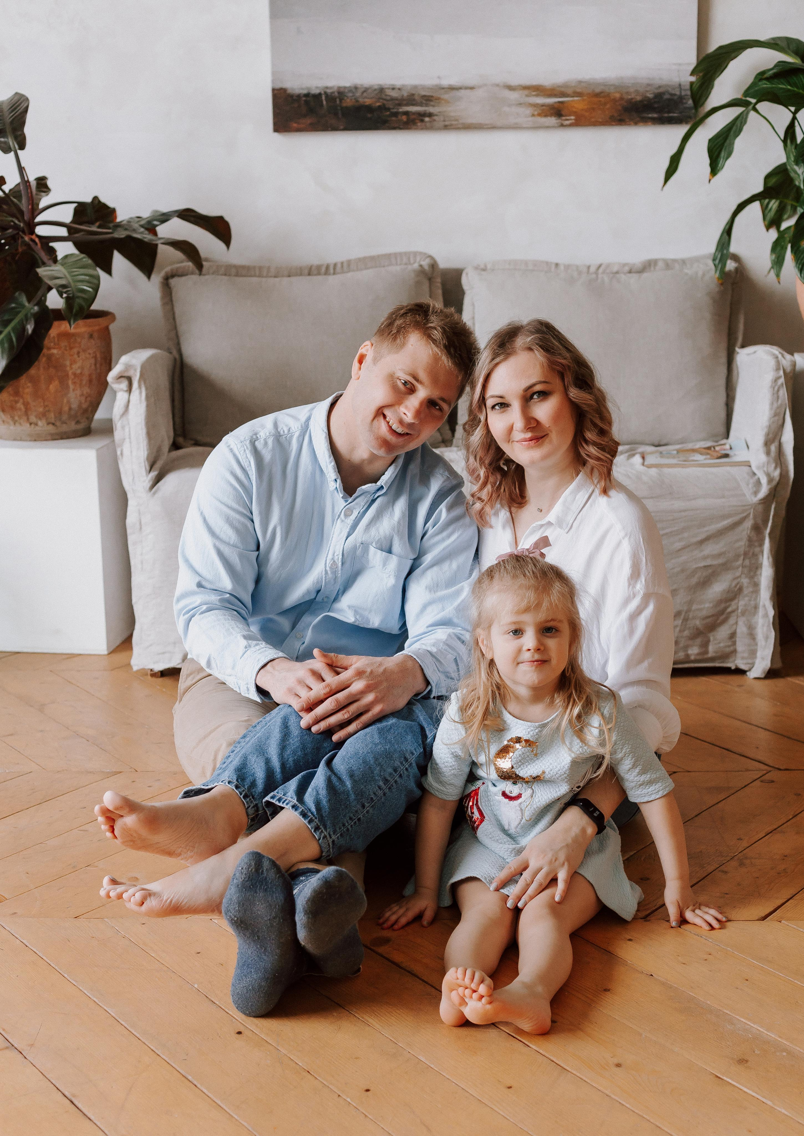 Кристина и семья. Женский и семейный фотограф в Краснодаре Яна Теплая